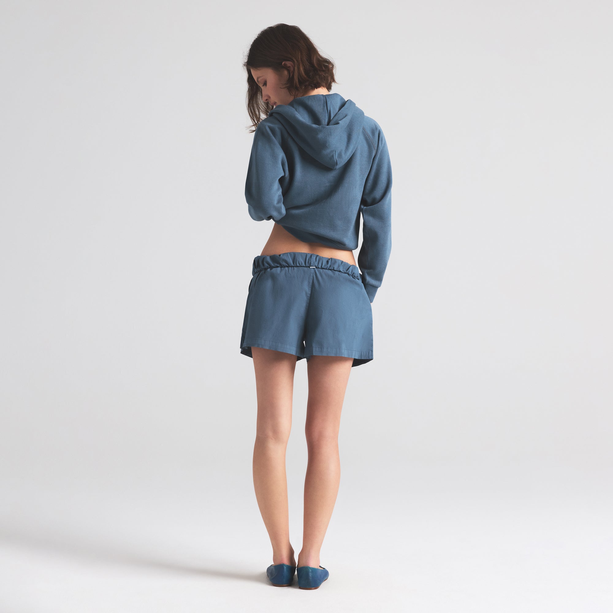 COTTON POPLIN BOXER | HARBOR - Image 3