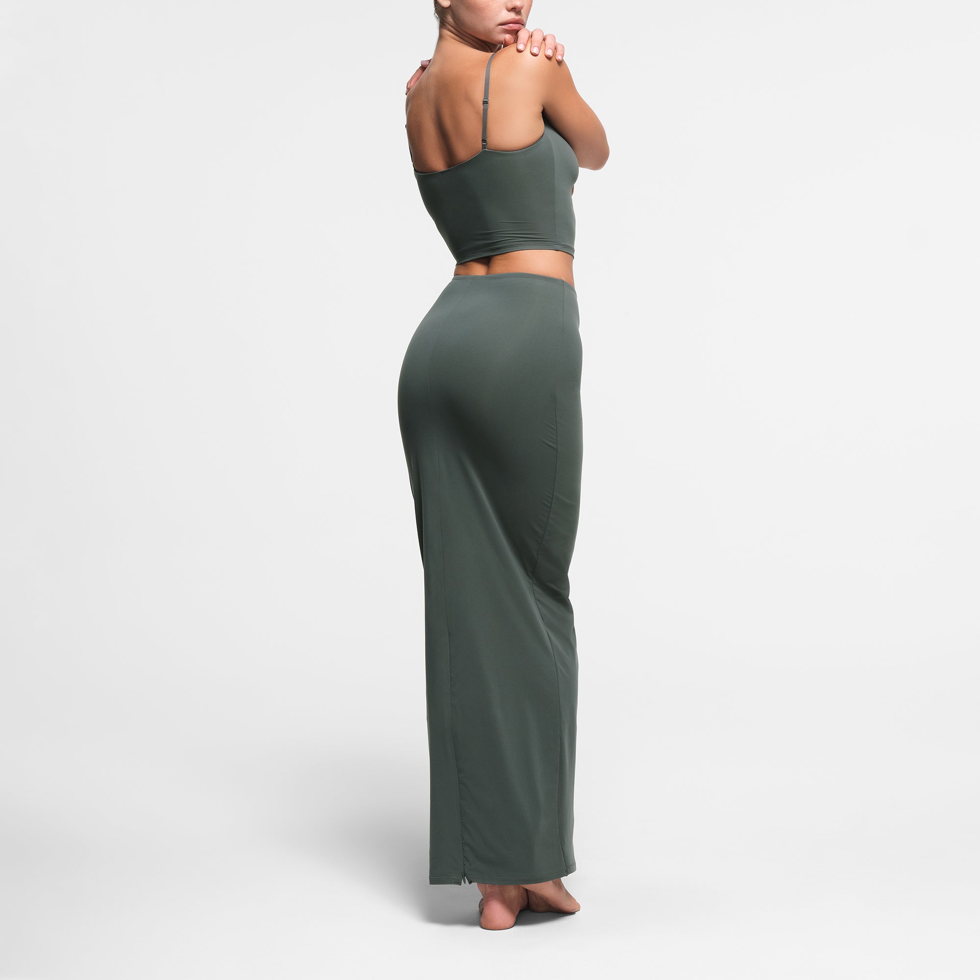 FITS EVERYBODY LONG SKIRT | DEEP SEA - Image 3