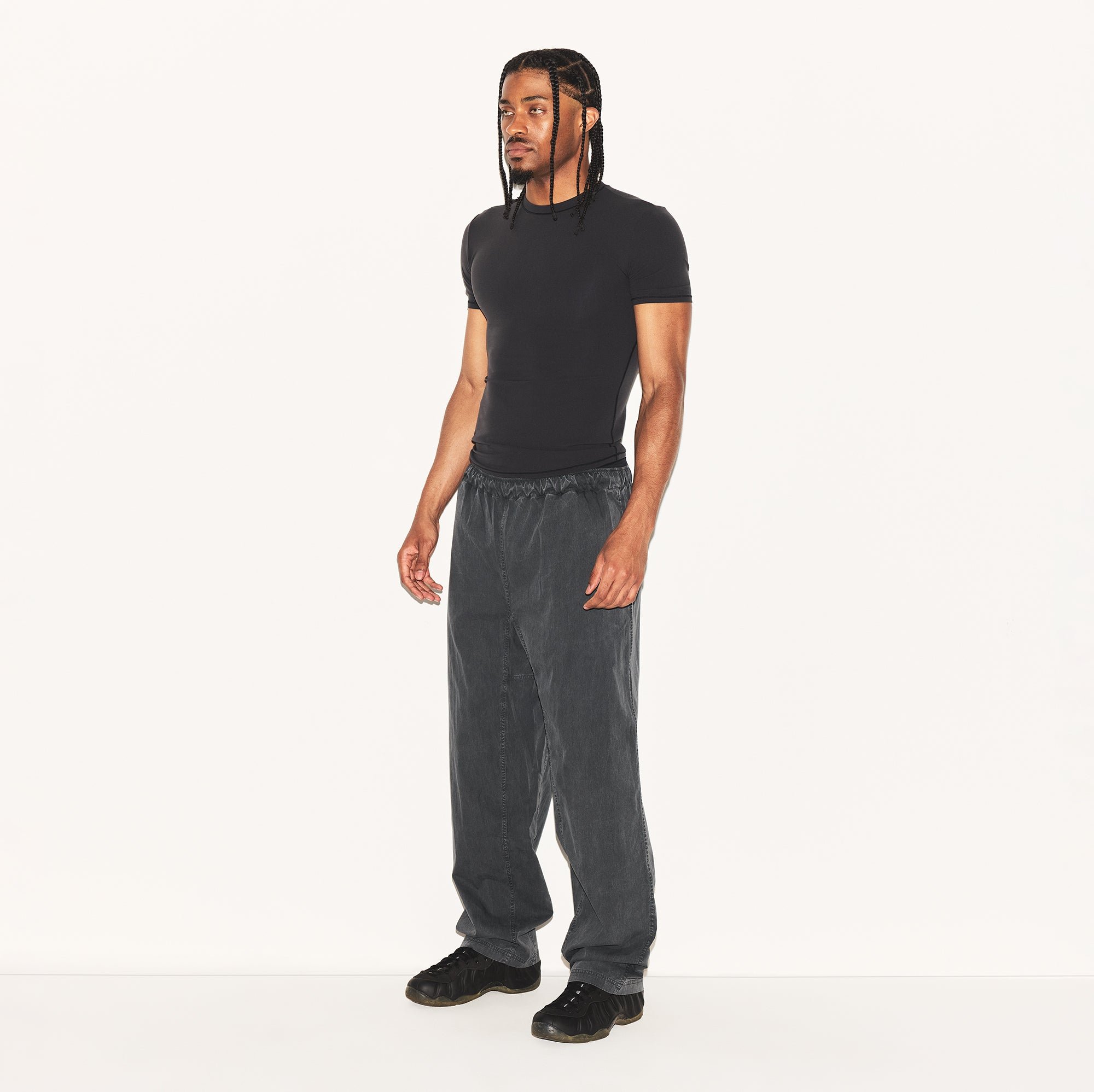 WOVEN MENS KARATE PANT | ASH - Image 5