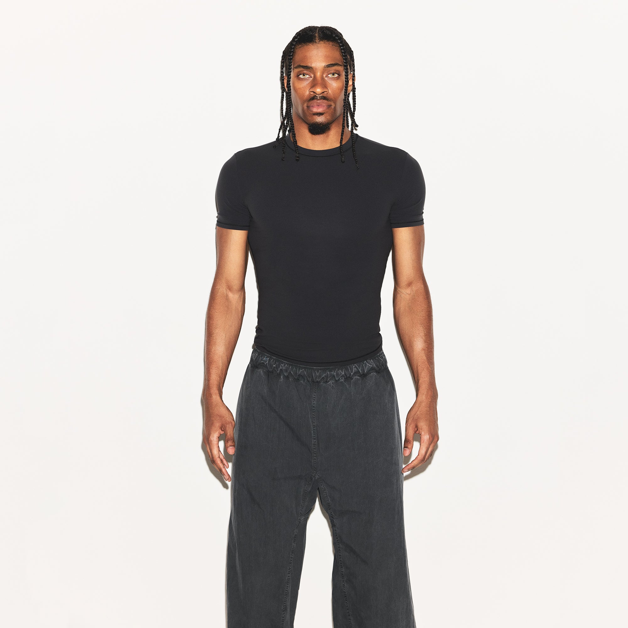 WOVEN MENS KARATE PANT | ASH - Image 3