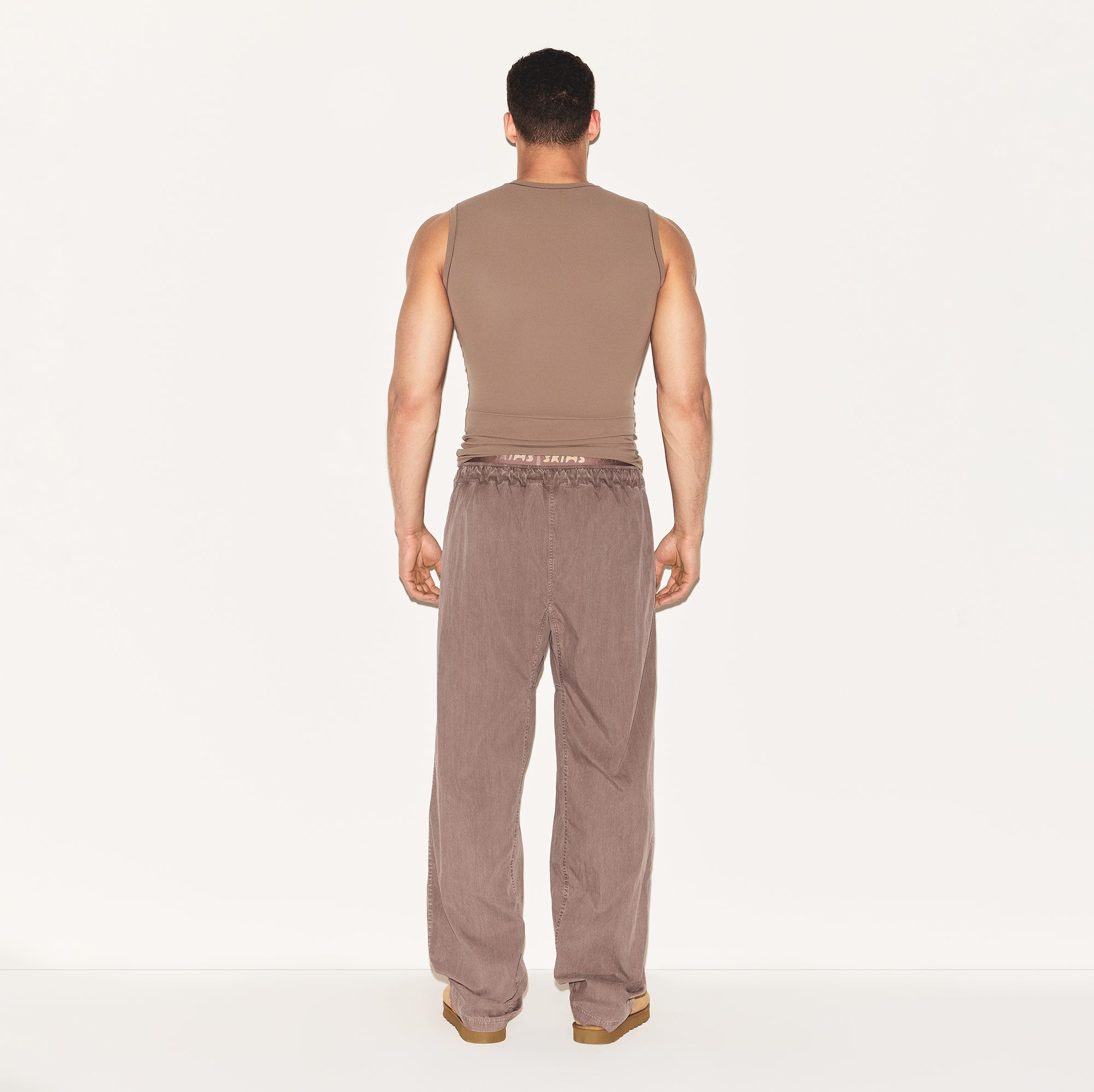 WOVEN MENS KARATE PANT | UMBER - Image 3