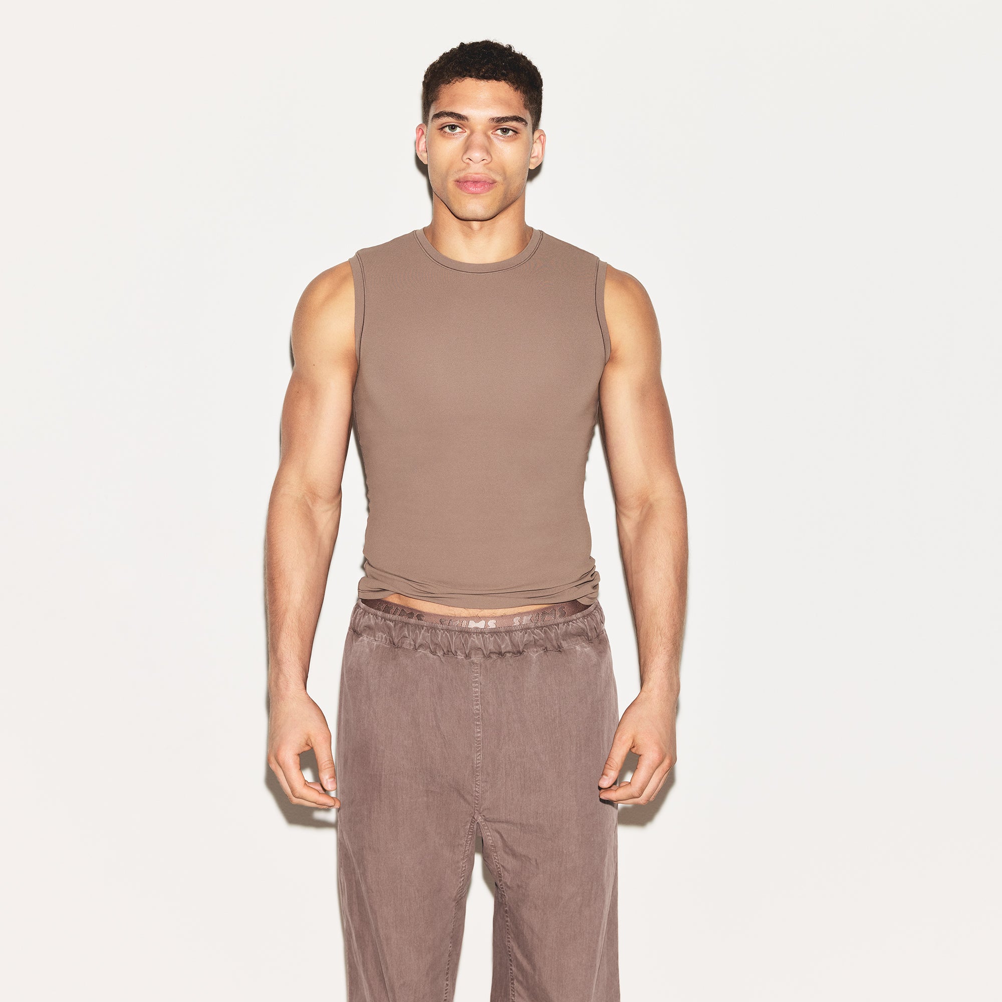 WOVEN MENS KARATE PANT | UMBER - Image 5