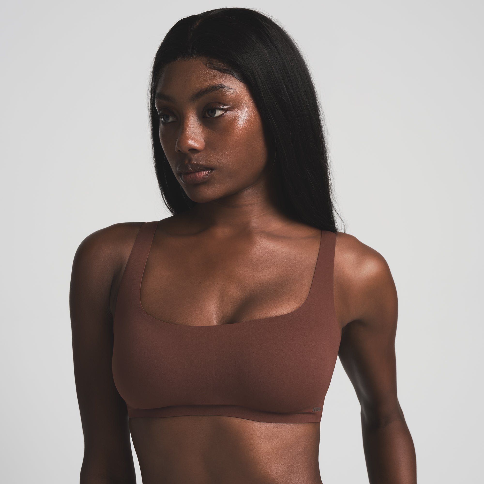 NAKED SCOOP BRALETTE | COCOA - Image 2