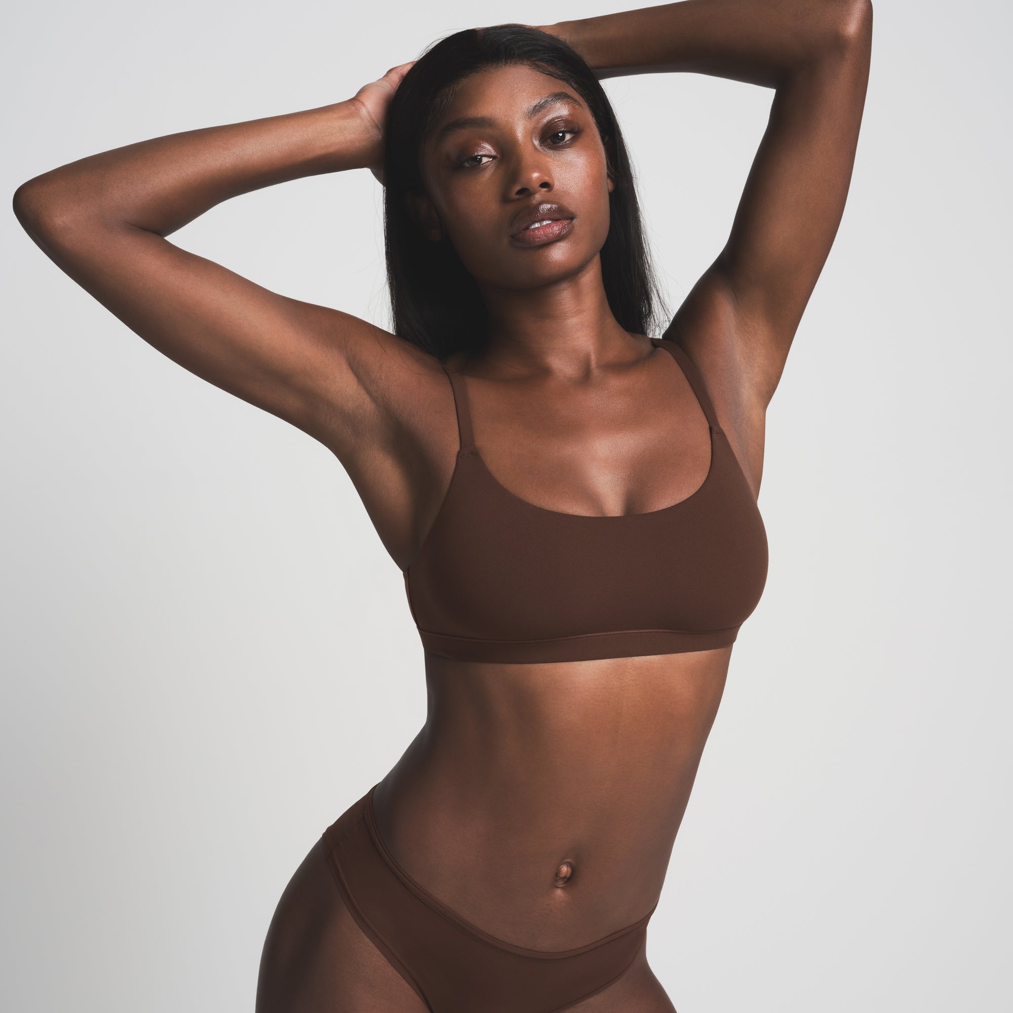 FITS EVERYBODY SCOOP BRALETTE | COCOA - Image 2
