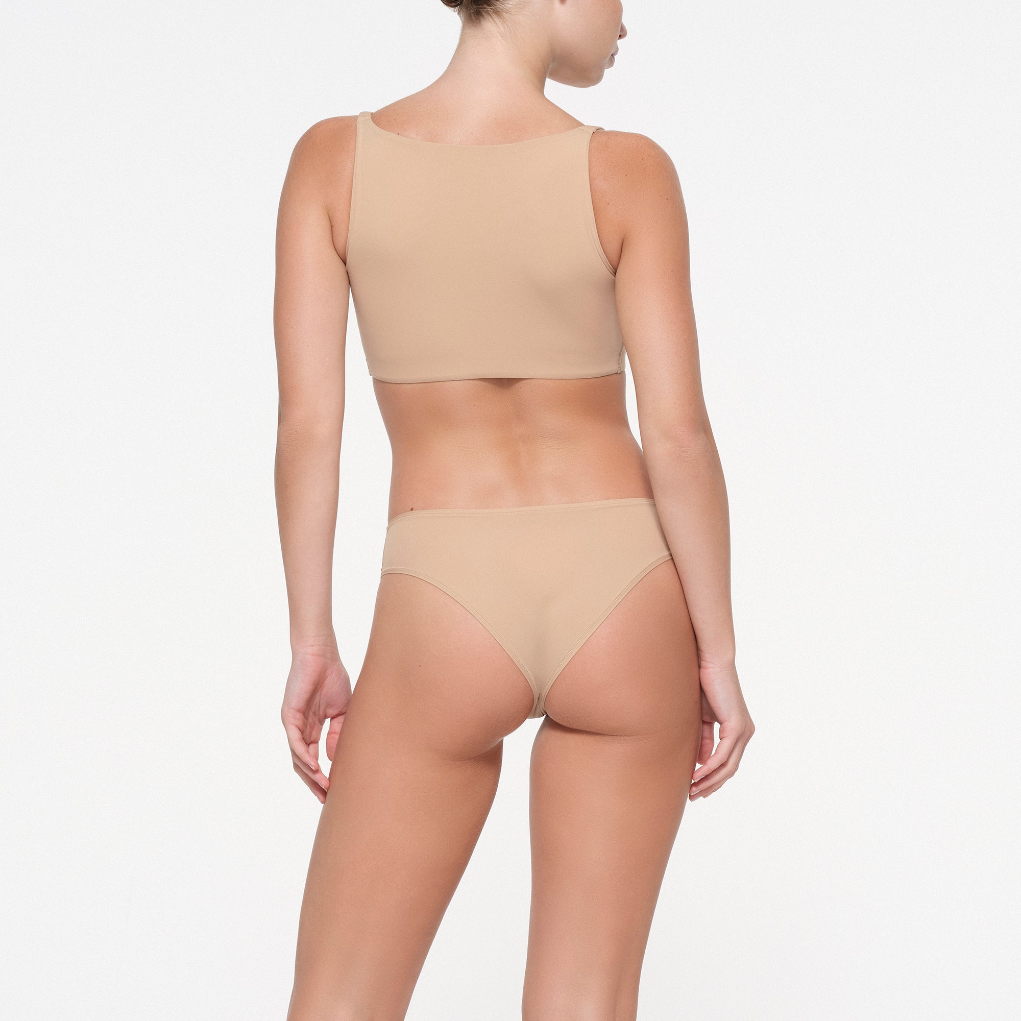 FITS EVERYBODY BACK SMOOTHING SCOOP BRALETTE | CLAY - Image 3