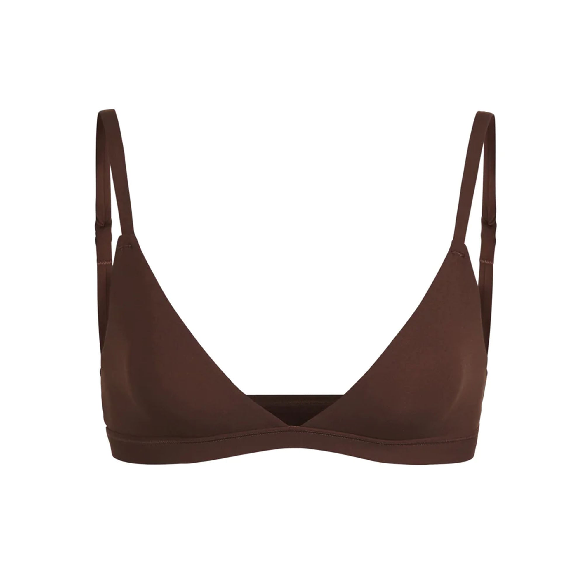 FITS EVERYBODY TRIANGLE BRALETTE | COCOA - Image 8