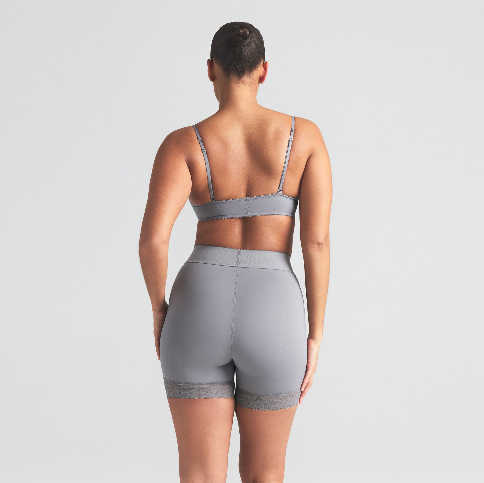 VINTAGE SHAPEWEAR UNLINED DEMI BRA | SHADOW - Image 3