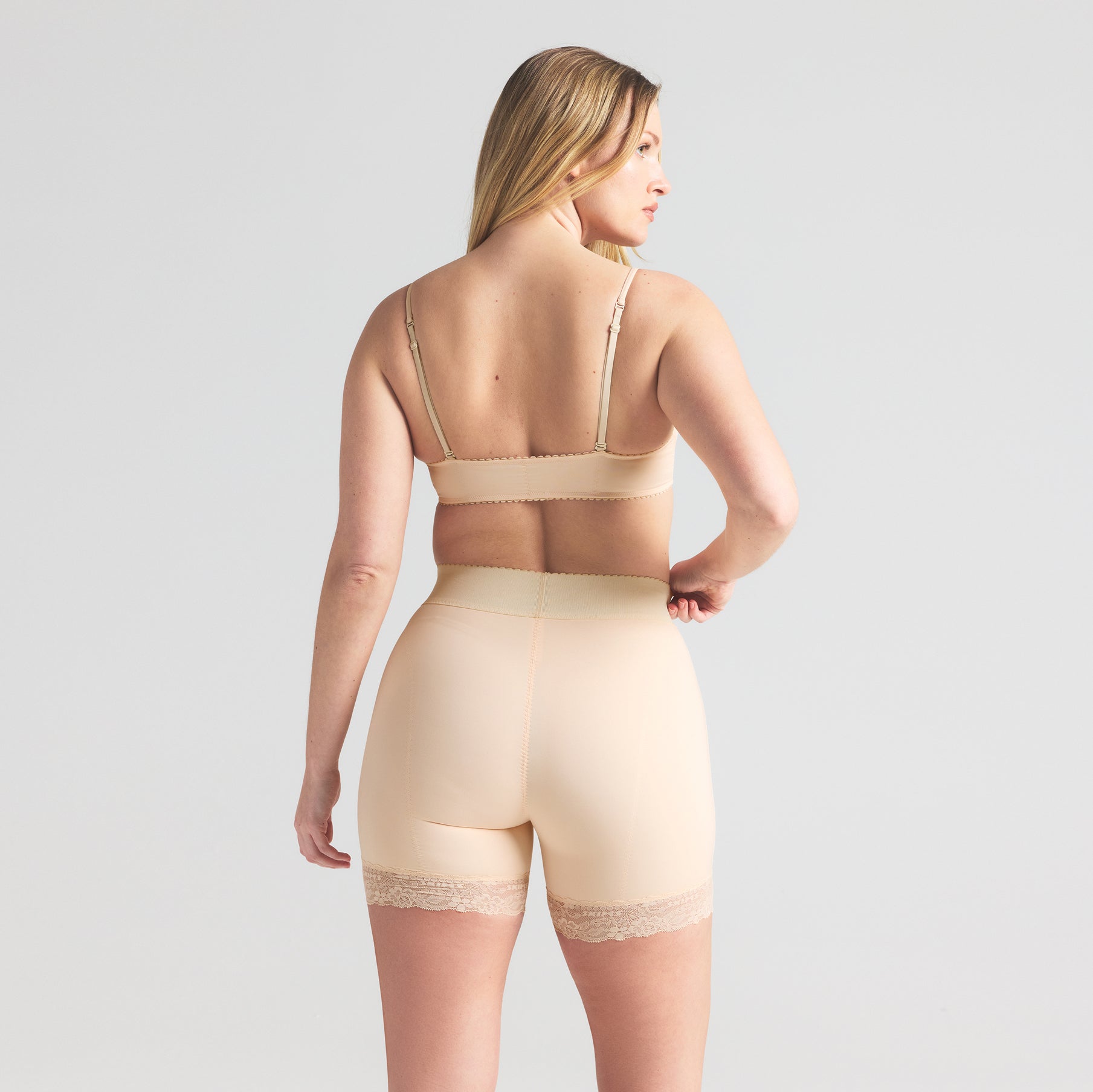 VINTAGE SHAPEWEAR UNLINED DEMI BRA | SUNKISSED - Image 3