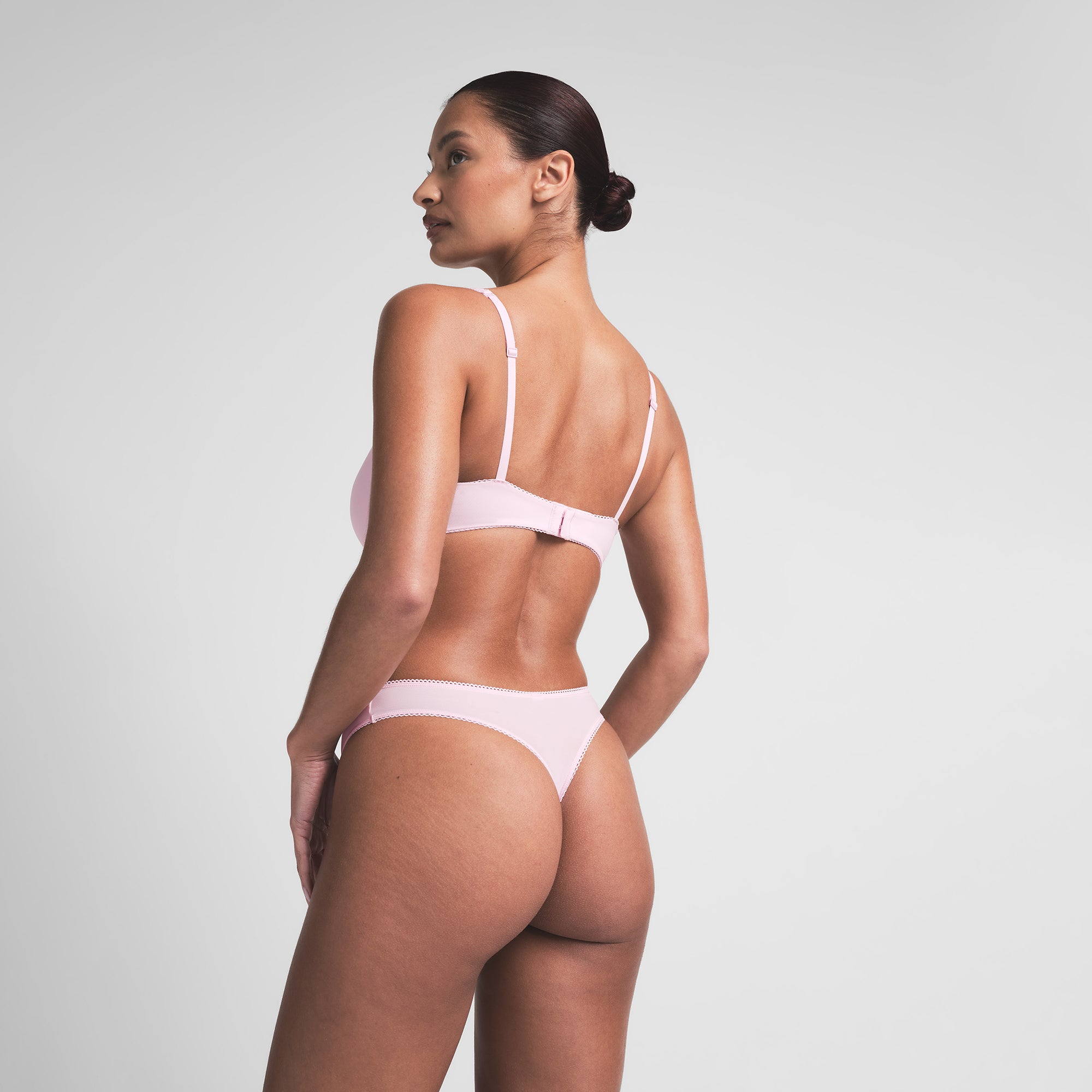 FITS EVERYBODY PICOT PUSH-UP BRA | CHERRY BLOSSOM TONAL - Image 3