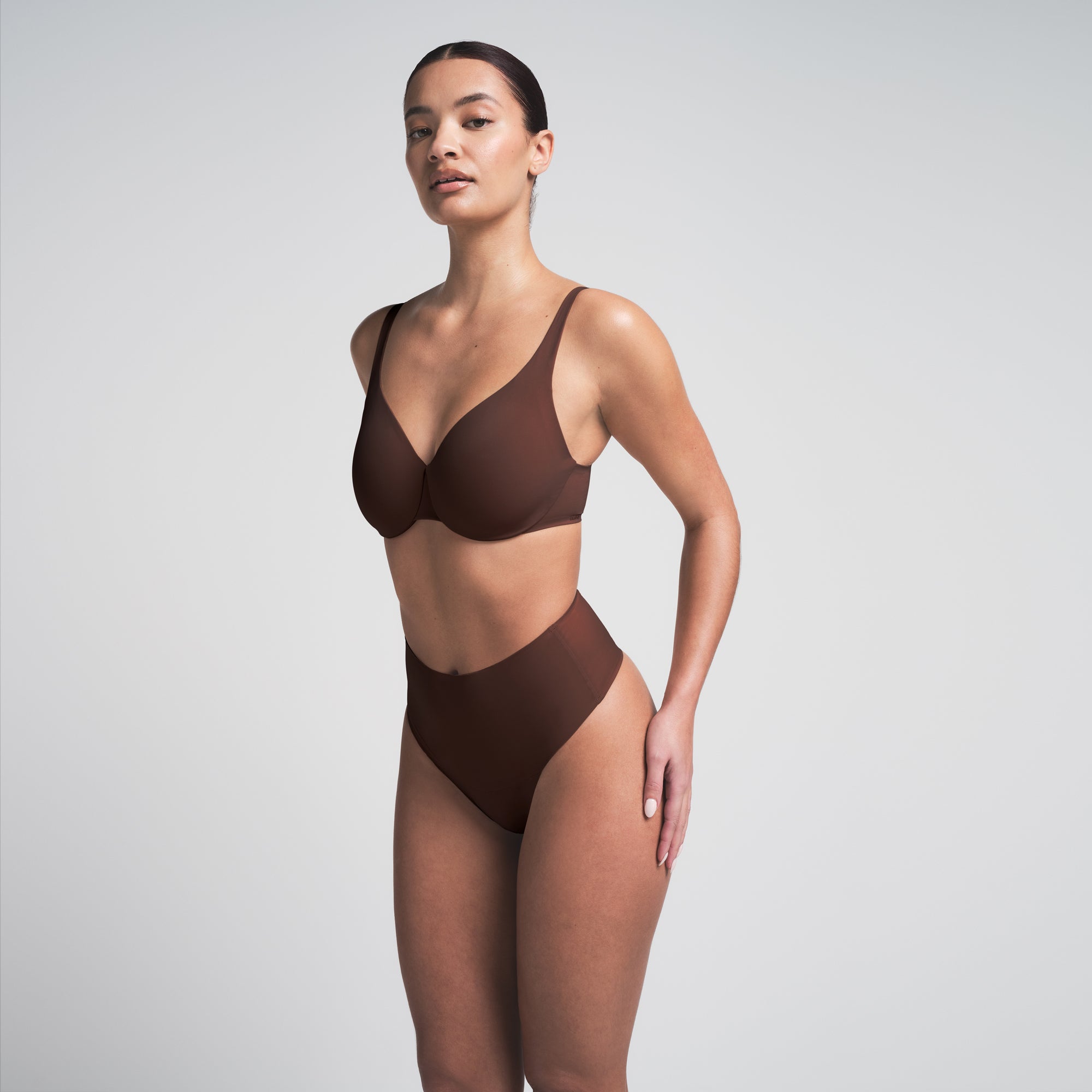 SMOOTHING INTIMATES UNLINED MINIMIZER BRA | COCOA - Image 3