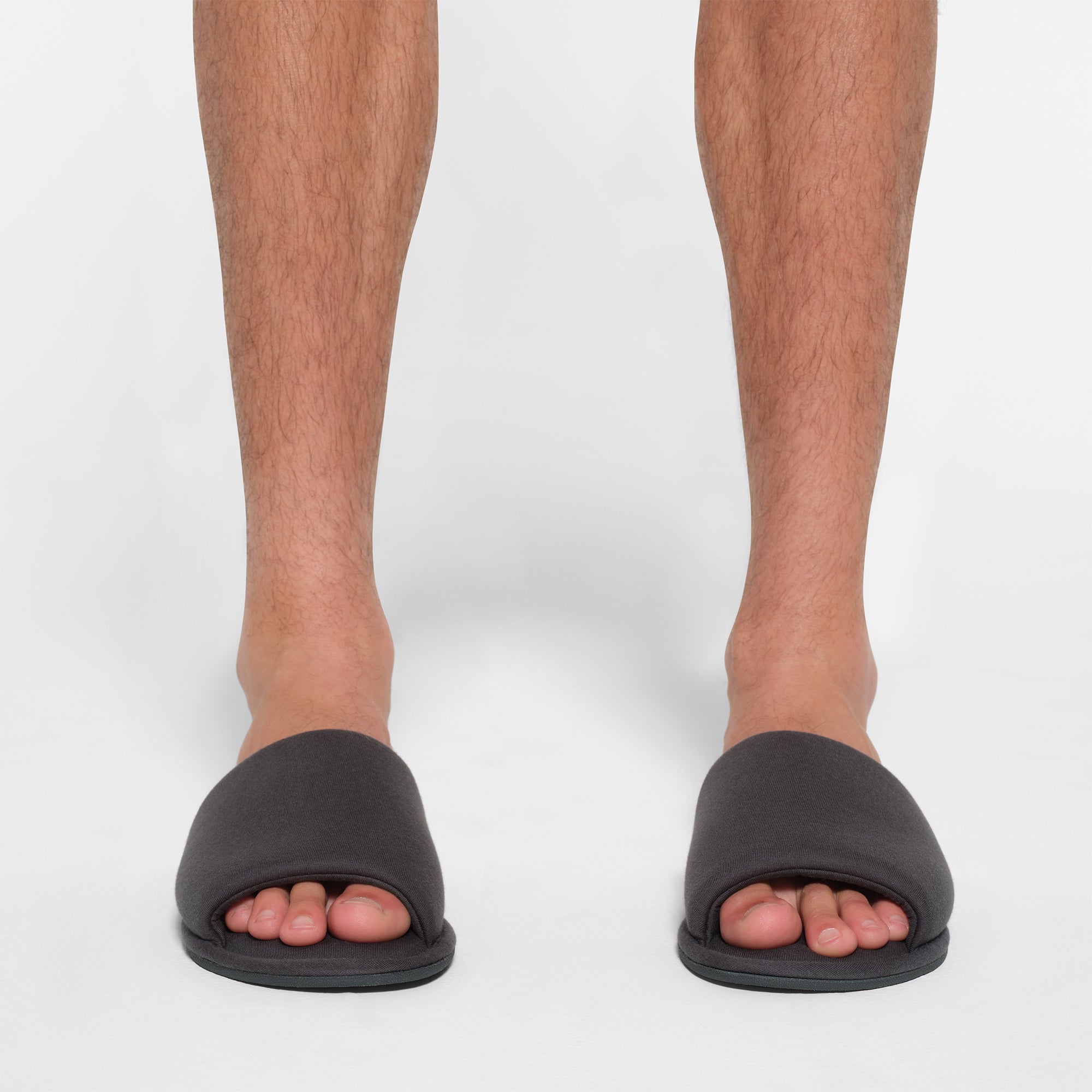 MENS COTTON SLIPPER | ASH