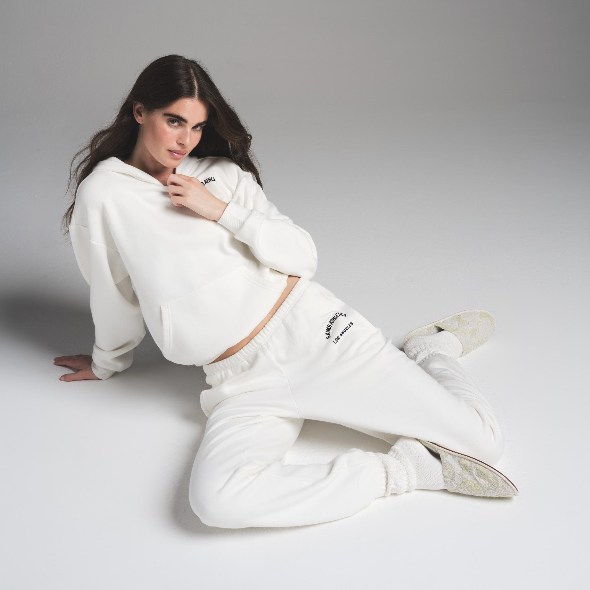 COTTON FLEECE CLASSIC JOGGER | MARBLE GRAPHIC - Image 3