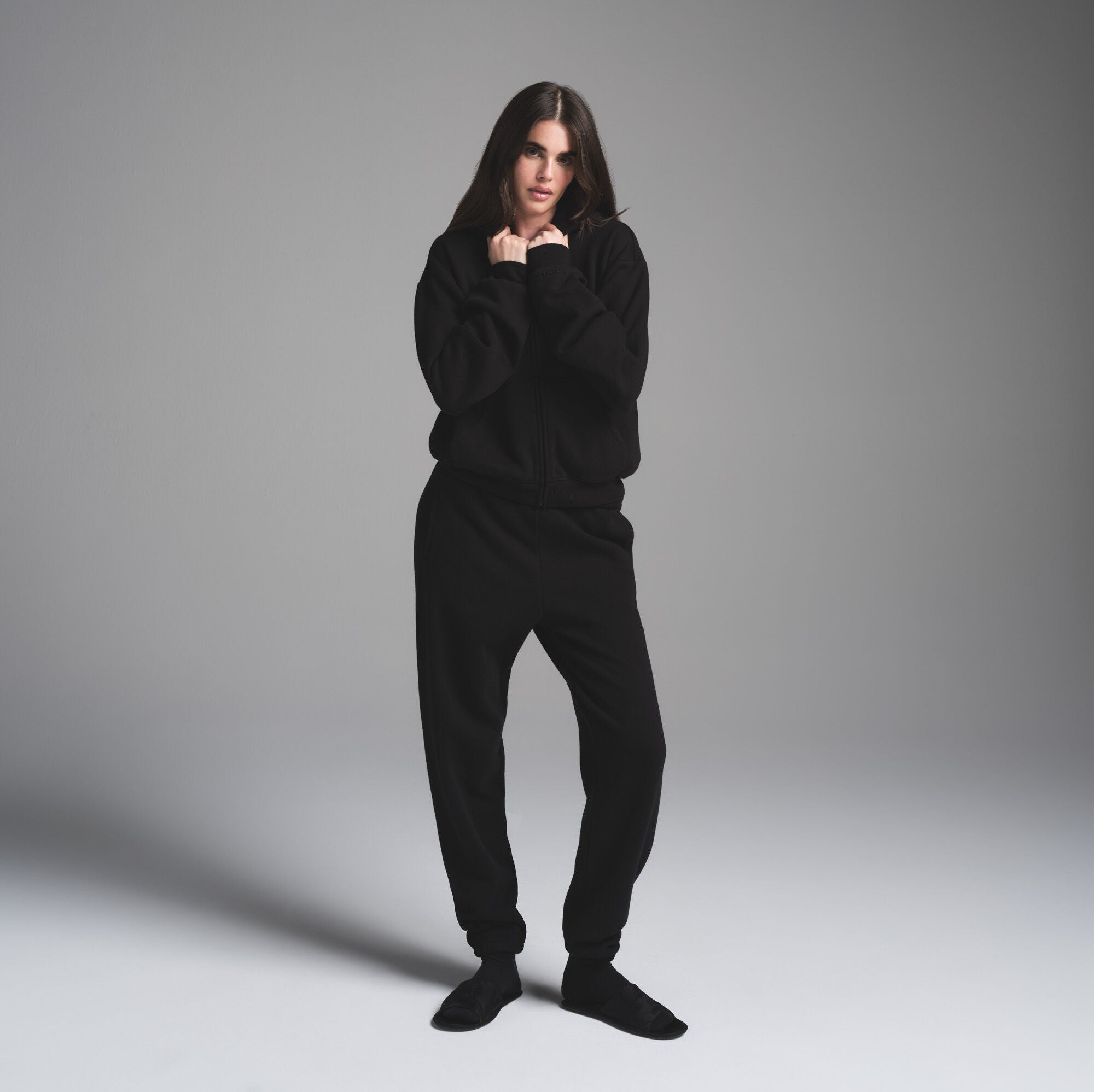 COTTON FLEECE CLASSIC JOGGER | ONYX - Image 3