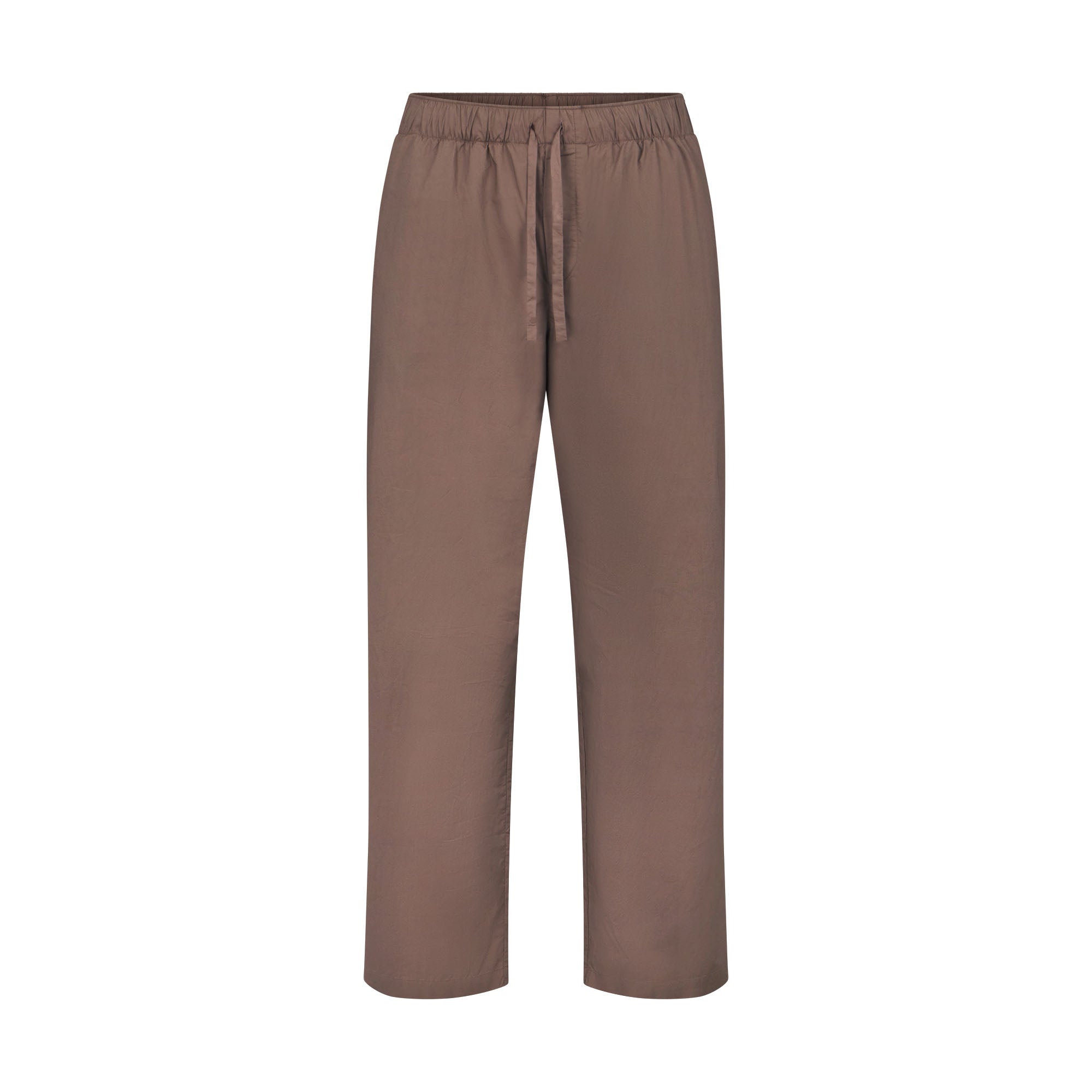 COTTON POPLIN MENS LONG SLEEP SET | UMBER - Image 7