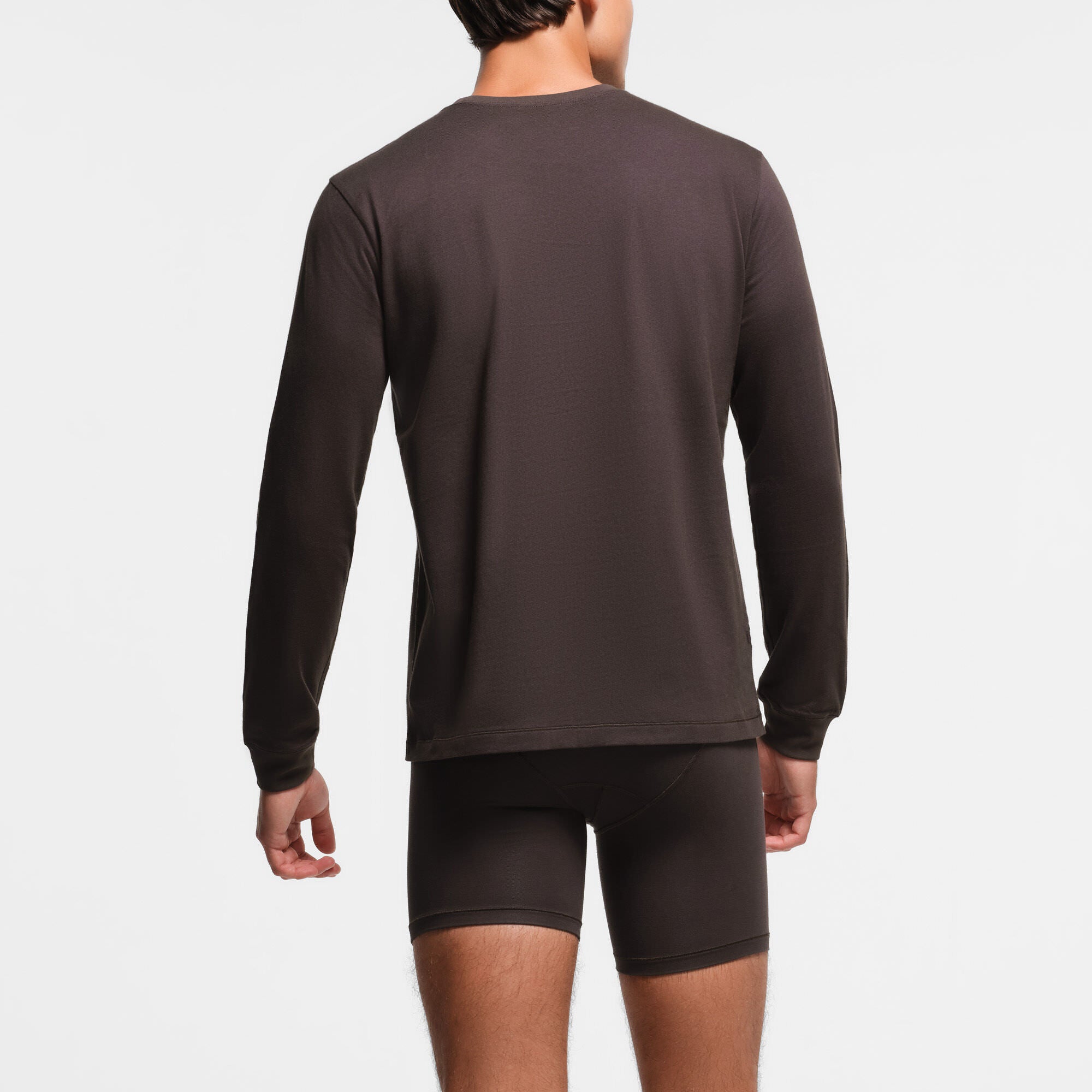 SKIMS COTTON MENS CLASSIC LONG SLEEVE T-SHIRT | PHOENIX - Image 3