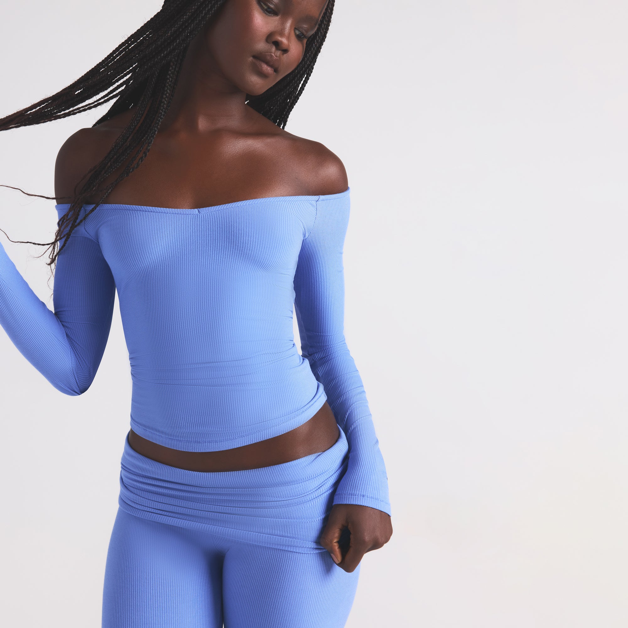 SOFT LOUNGE OFF THE SHOULDER TOP | CIELO - Image 2