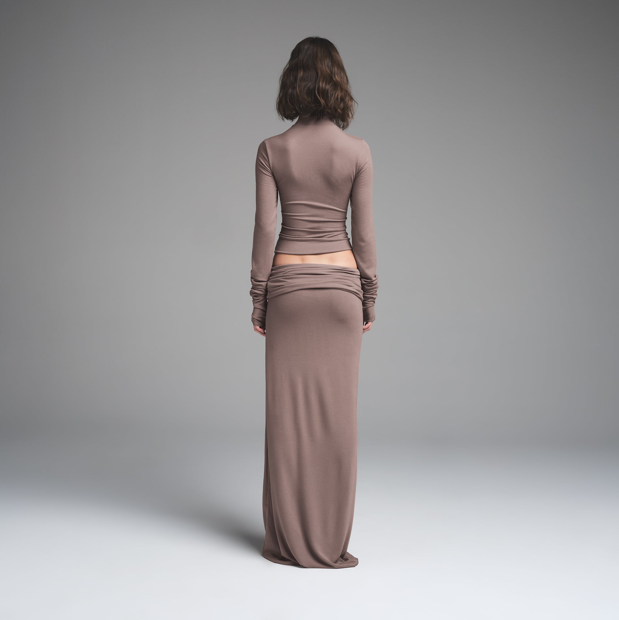 SKIMS CLOUD ZIP UP TOP | AMETHYST - Image 5