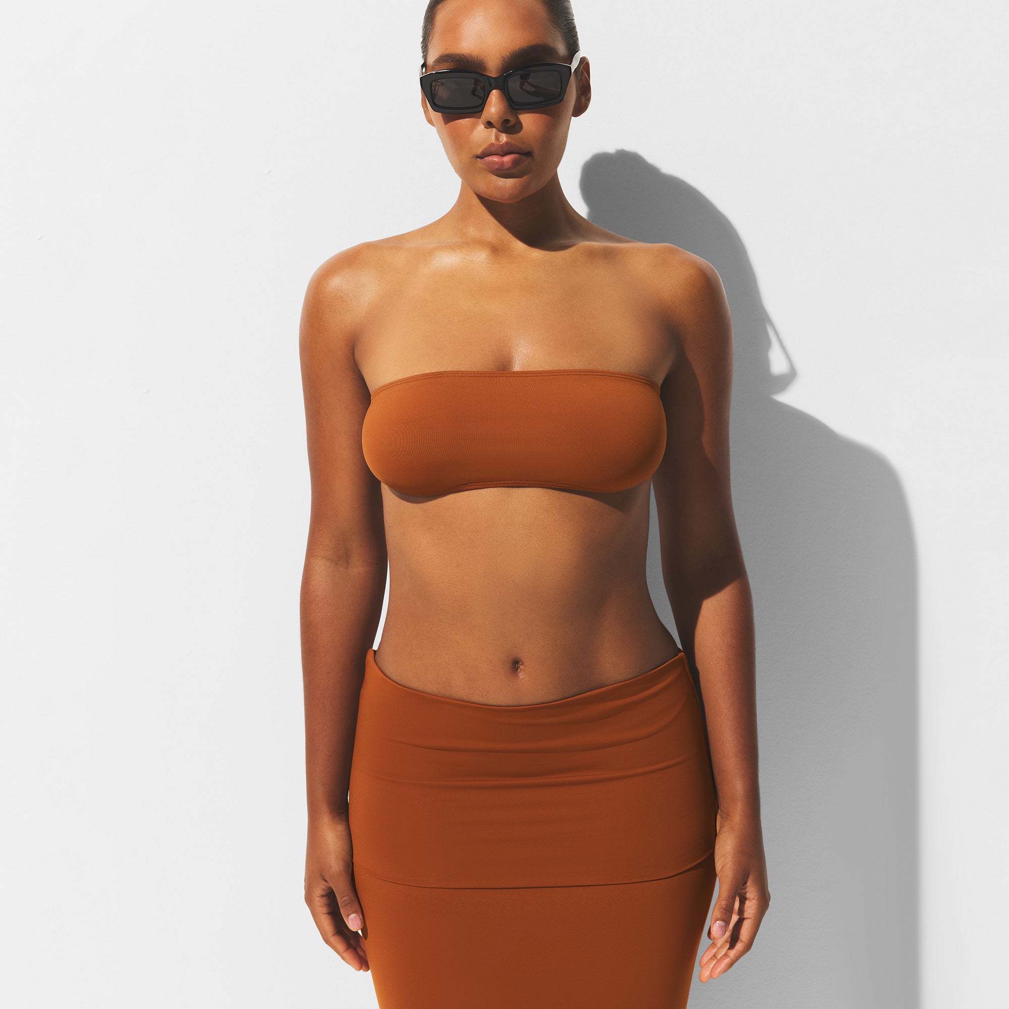 ICONIC SWIM CONVERTIBLE TUBE DRESS | BRONZE - Image 6