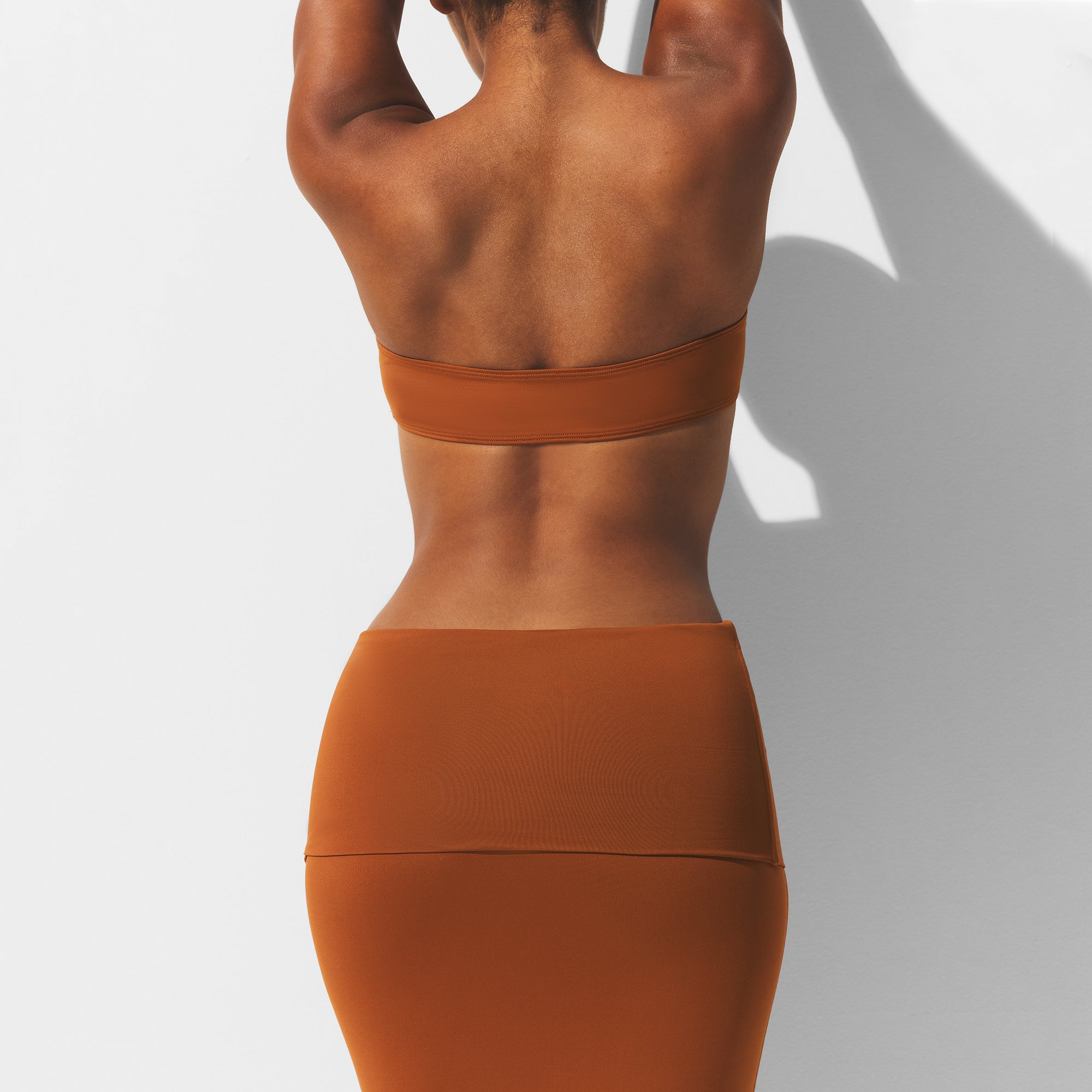 ICONIC SWIM CONVERTIBLE TUBE DRESS | BRONZE - Image 5