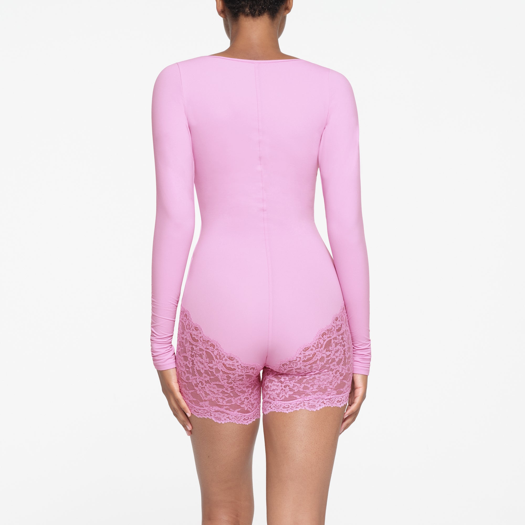 FITS EVERYBODY LACE LONG SLEEVE ONESIE | PETAL - Image 3