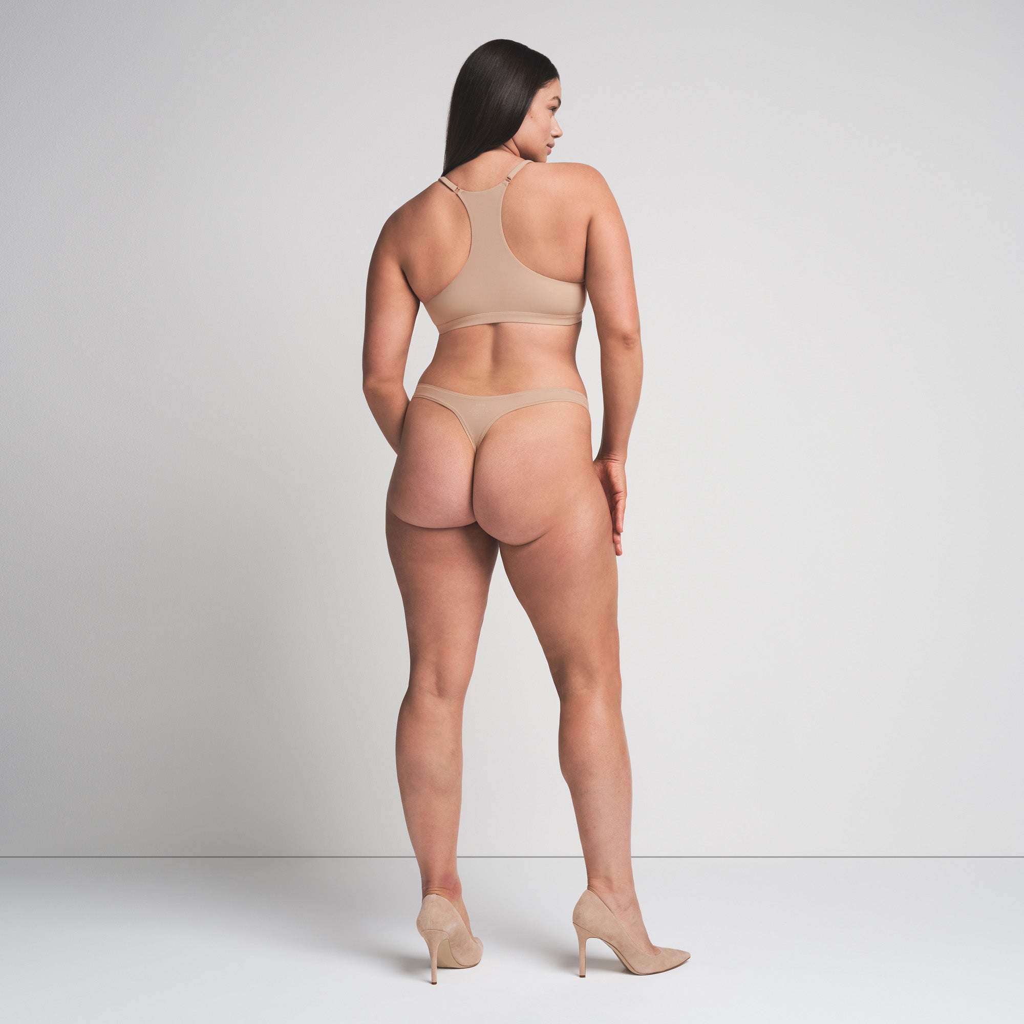 FITS EVERYBODY RACERBACK TRIANGLE BRALETTE | CLAY - Image 7