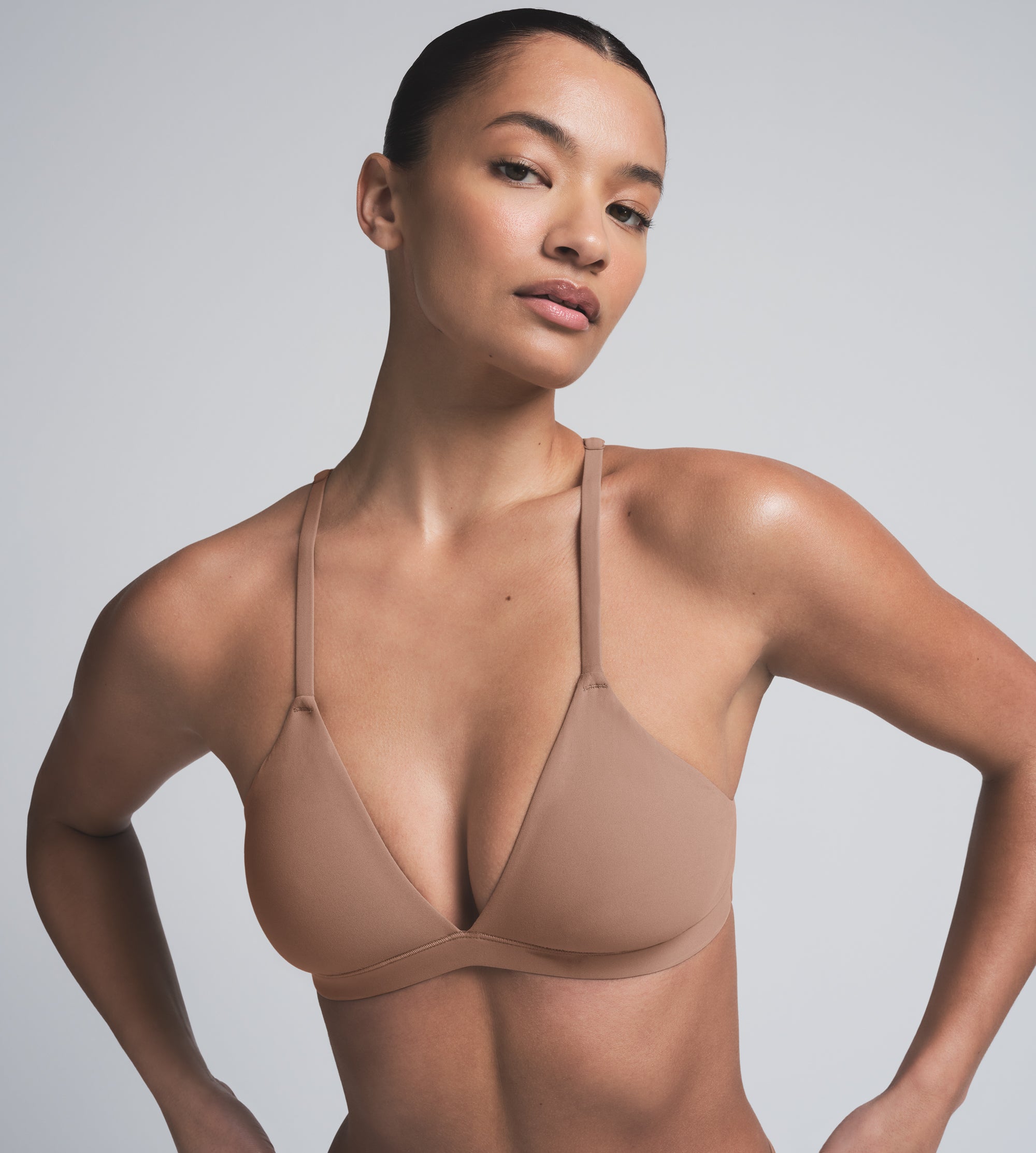 FITS EVERYBODY RACERBACK TRIANGLE BRALETTE | SIENNA - Image 3