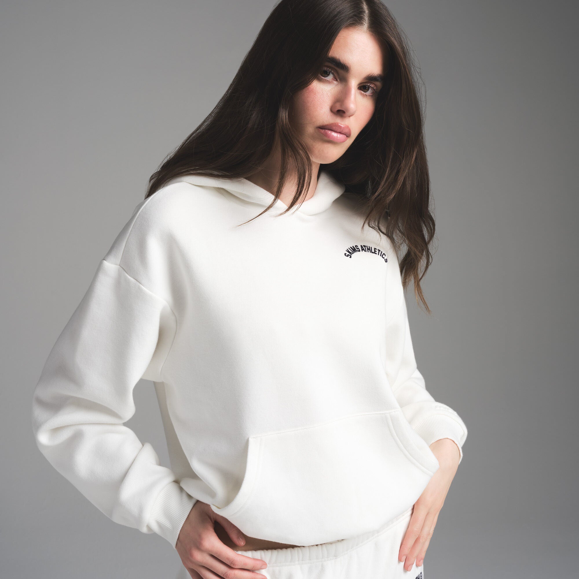 COTTON FLEECE CLASSIC HOODIE | MARBLE GRAPHIC - Image 2