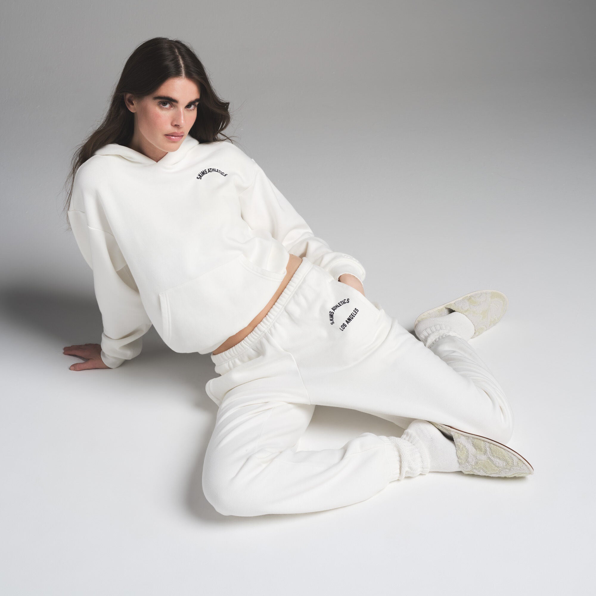 COTTON FLEECE CLASSIC HOODIE | MARBLE GRAPHIC - Image 3