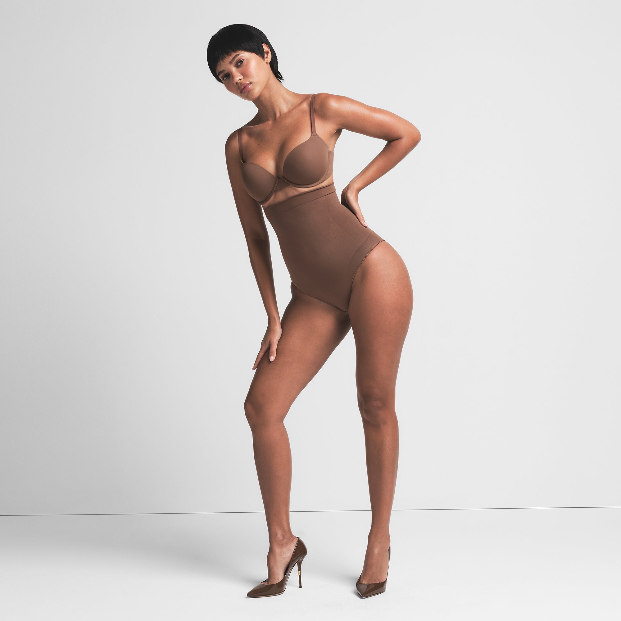 SEAMLESS SCULPT HIGH-WAISTED BRIEF | JASPER - Image 2