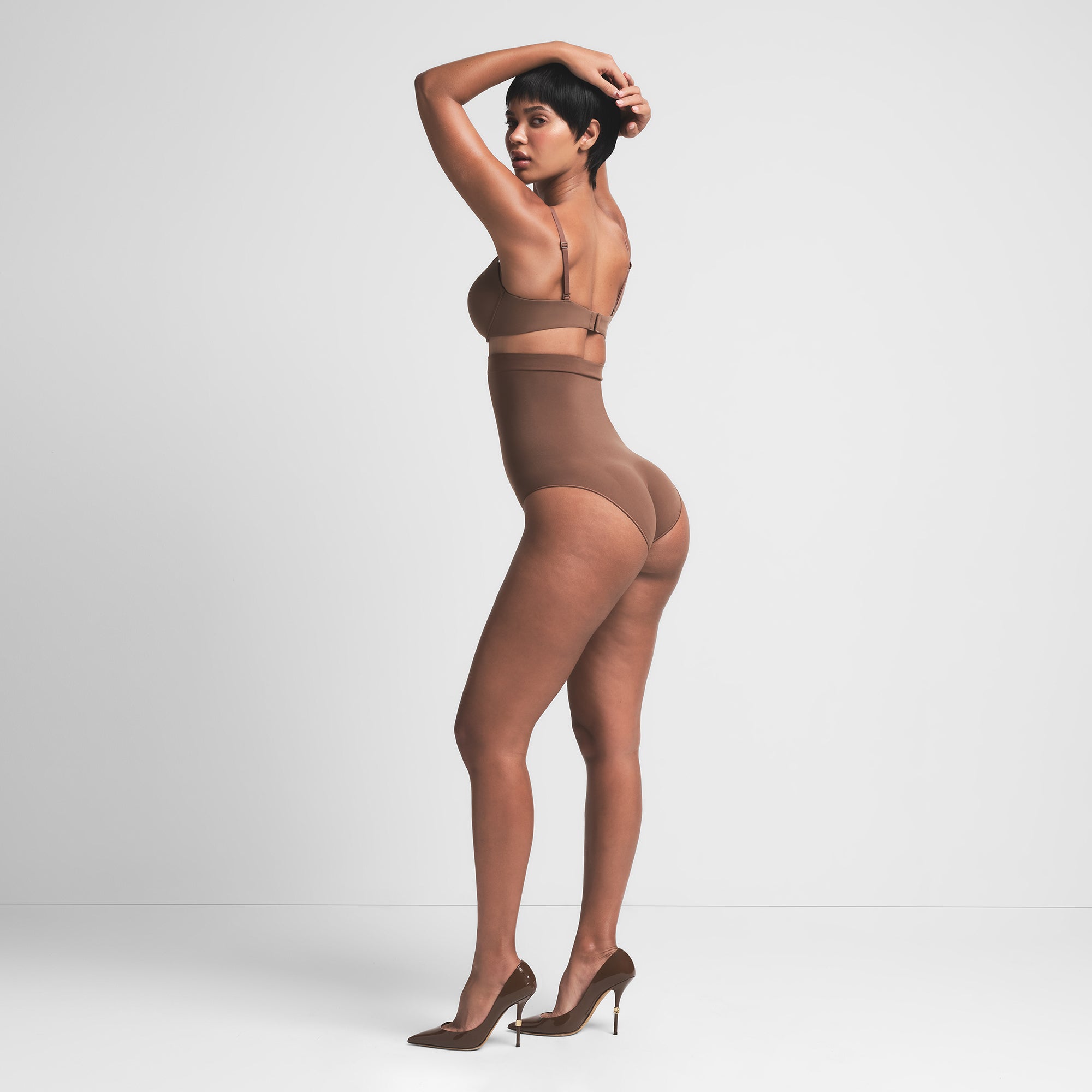 SEAMLESS SCULPT HIGH-WAISTED BRIEF | JASPER - Image 3