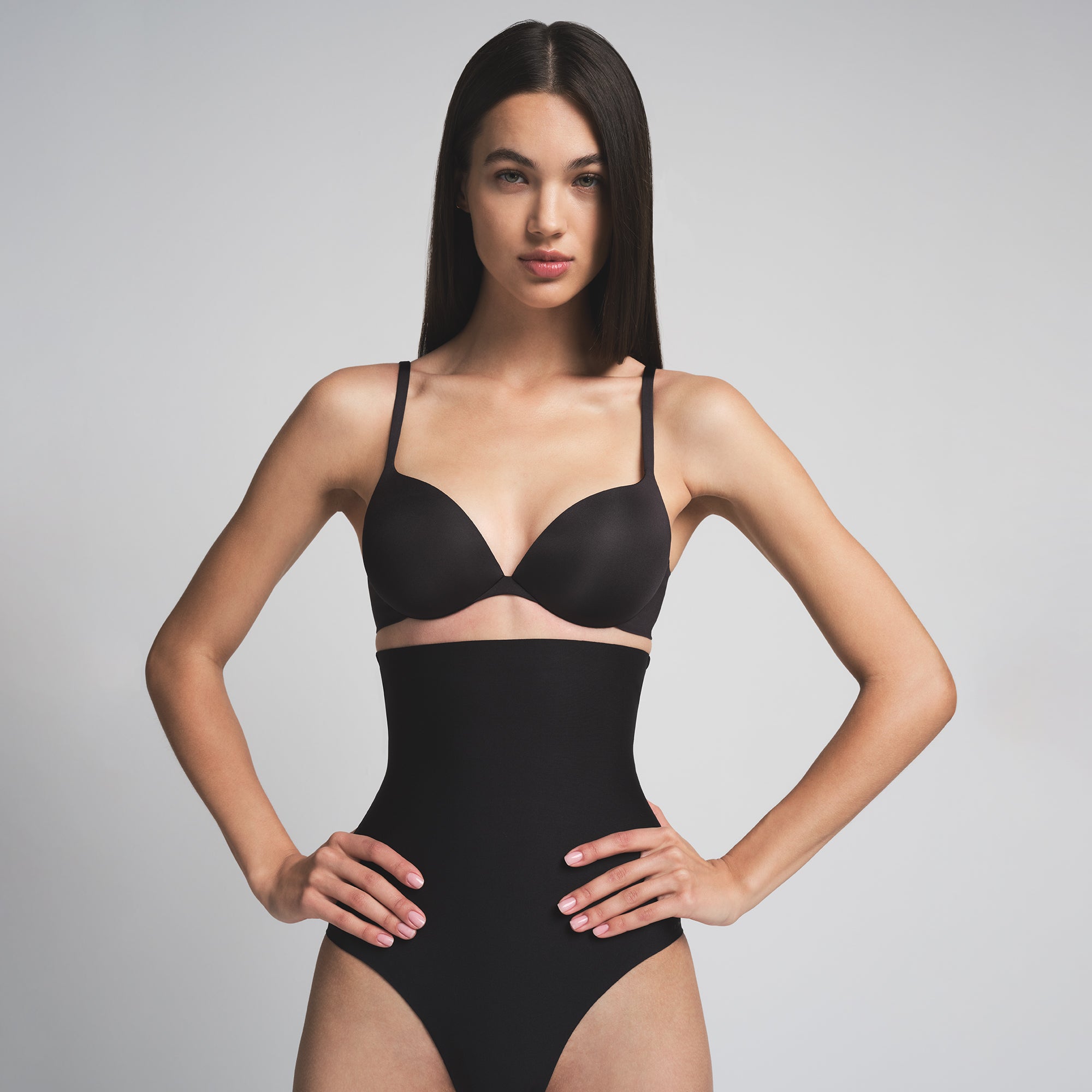 SKIMS BODY CORE SCULPT HIGH-WAISTED BRIEF | ONYX - Image 4