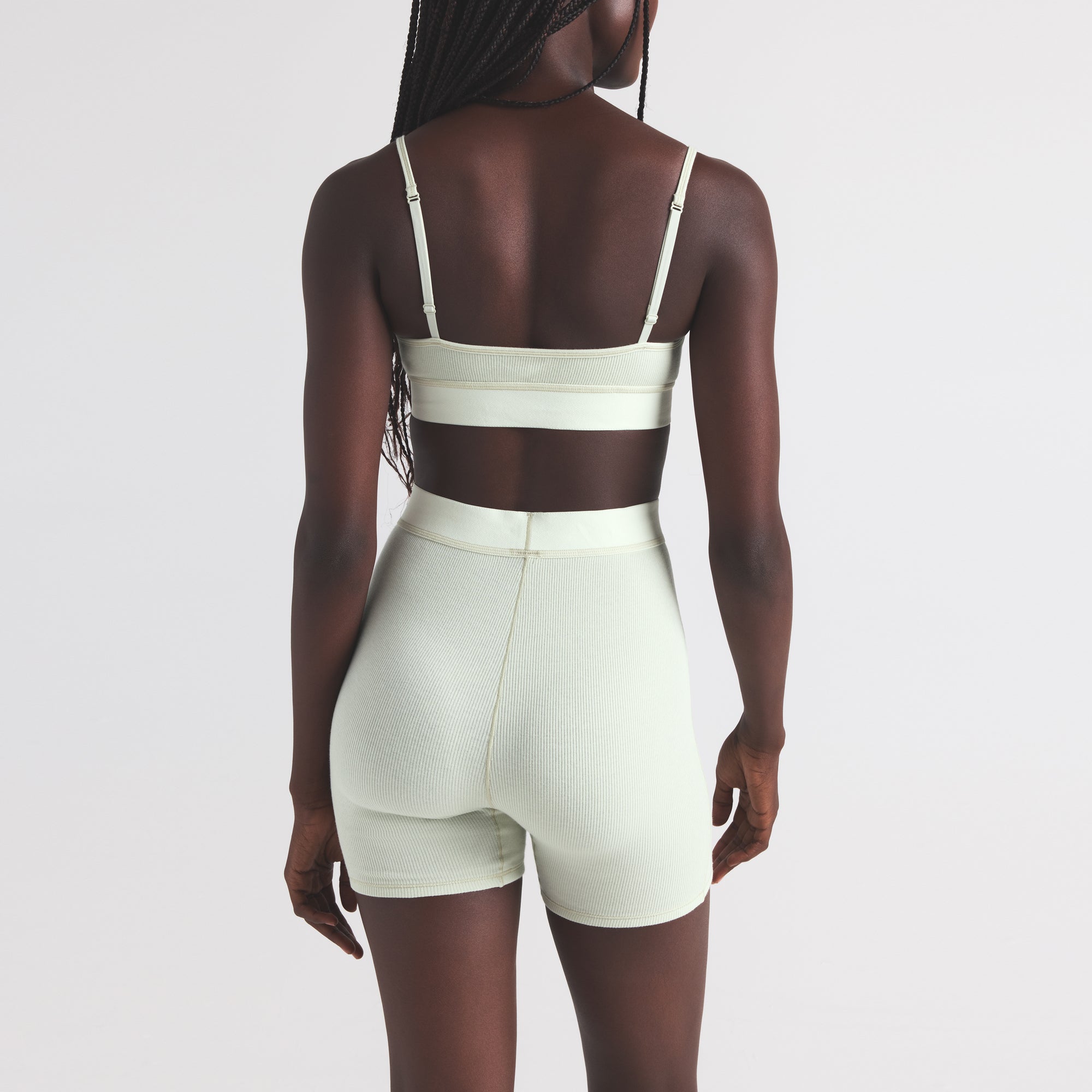 COTTON RIB BOXER | SPEARMINT - Image 4