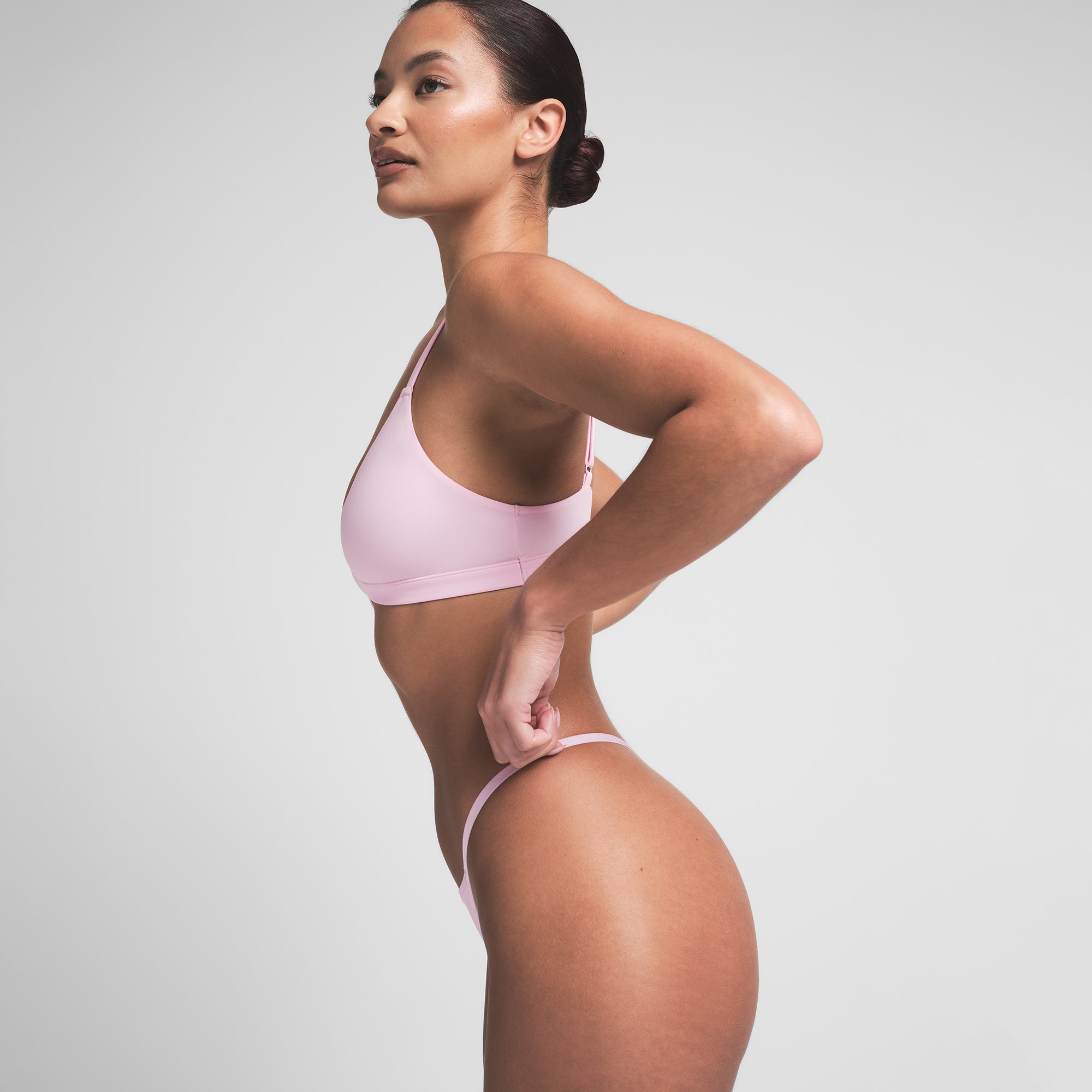 FITS EVERYBODY T-STRING THONG | CHERRY BLOSSOM - Image 3