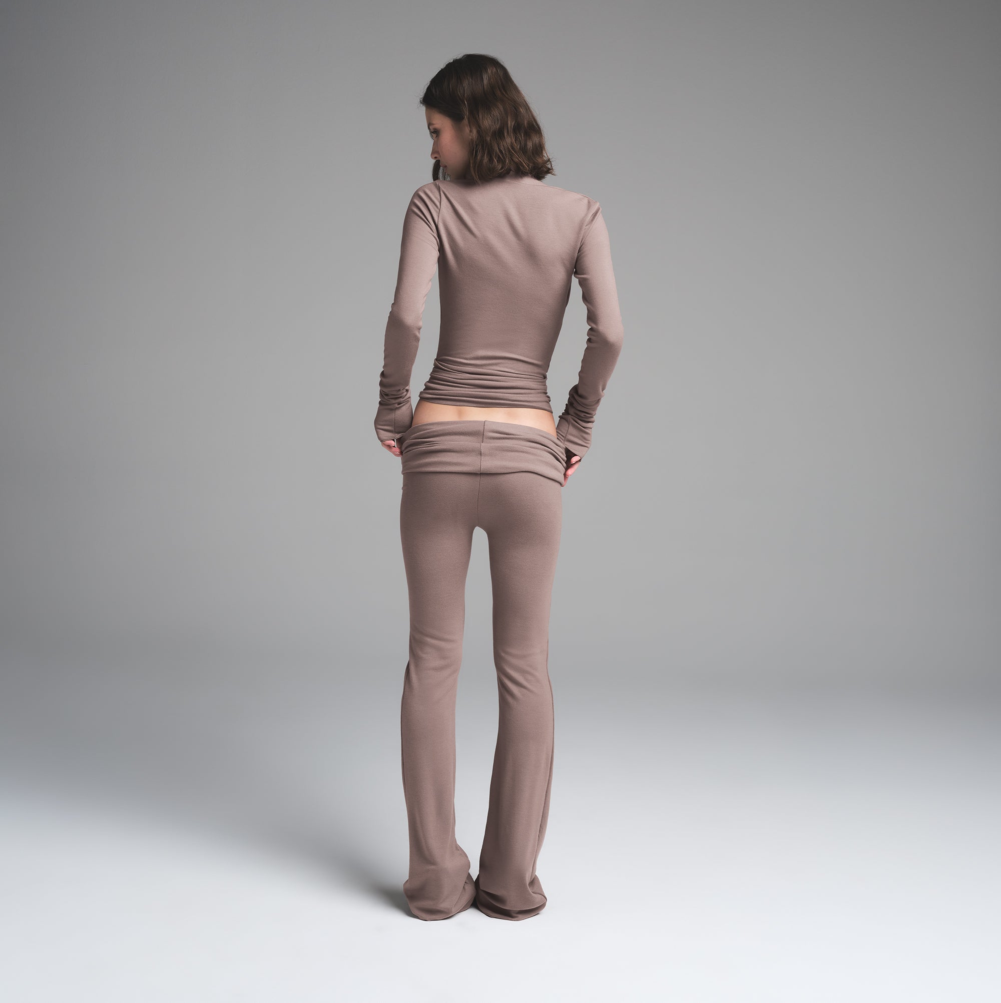 SKIMS CLOUD FOLDOVER PANT | AMETHYST - Image 4