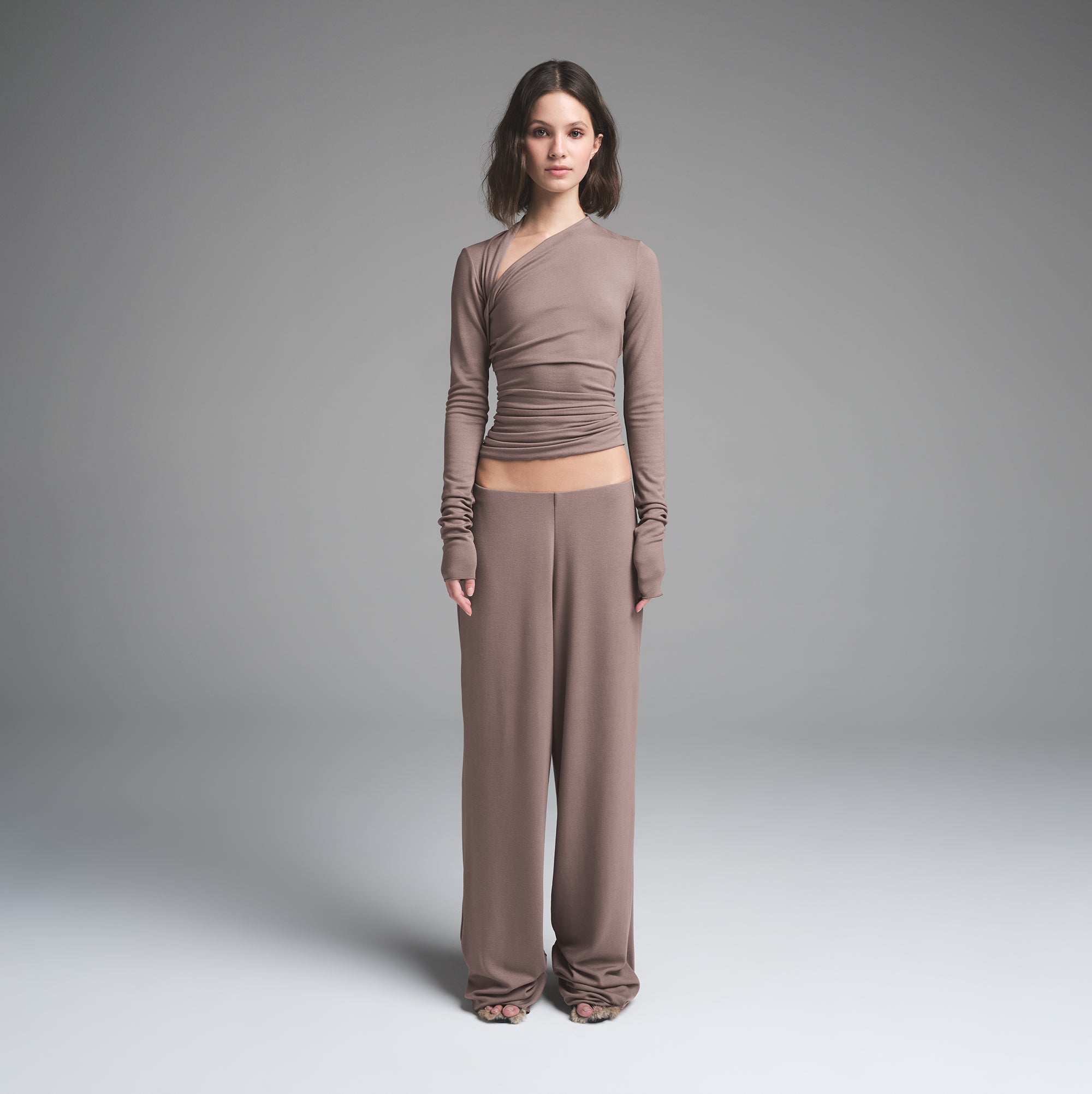 SKIMS CLOUD STRAIGHT LEG PANT | AMETHYST