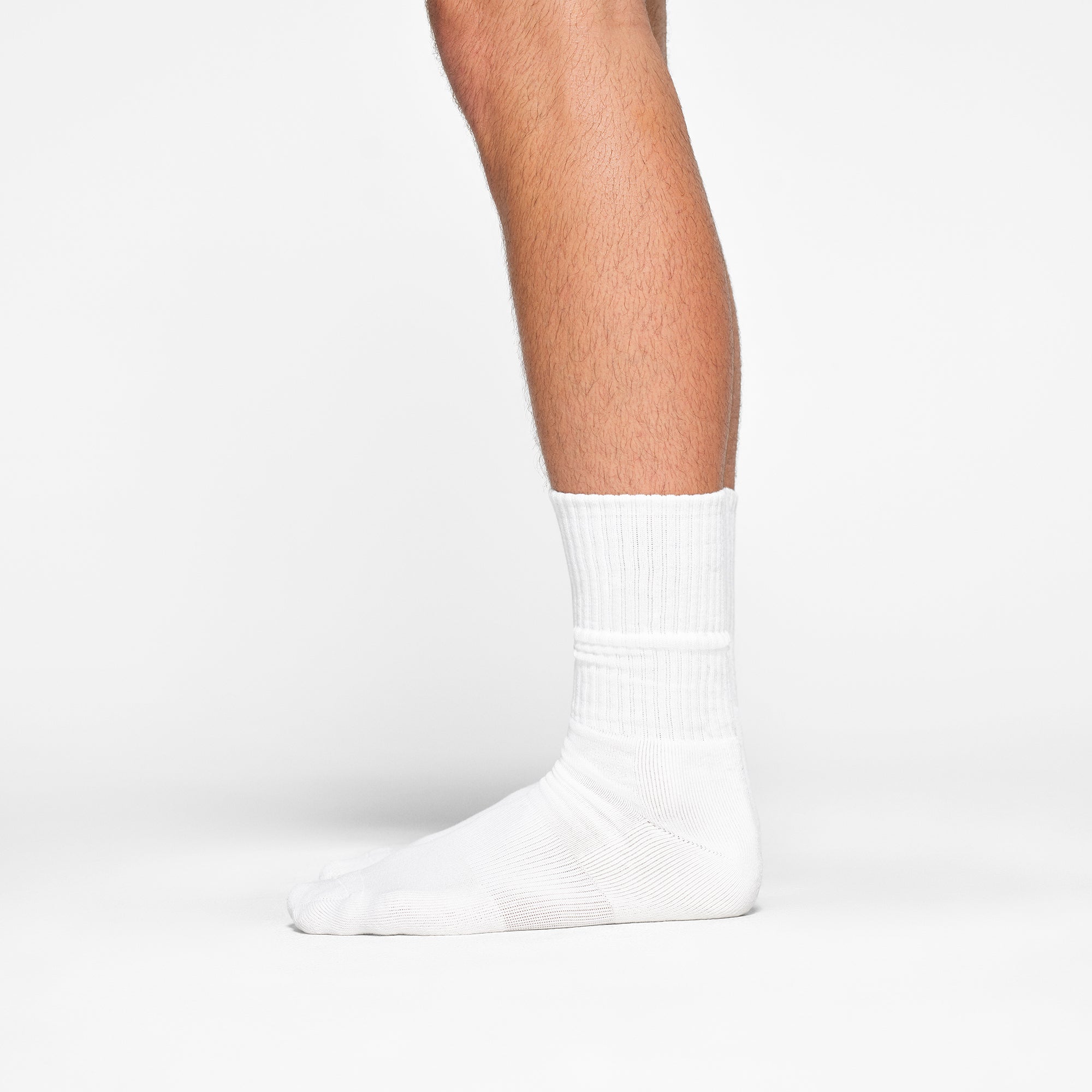 MENS TUBE CREW SOCK 3-PACK | CHALK - Image 4