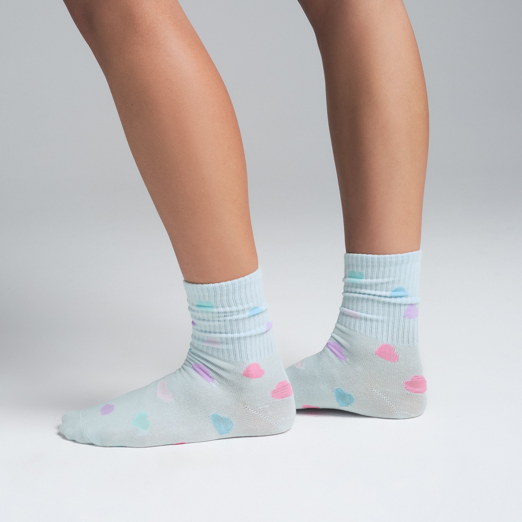 RIBBED CREW SOCK 3-PACK | BUTTER MULTI - Image 6