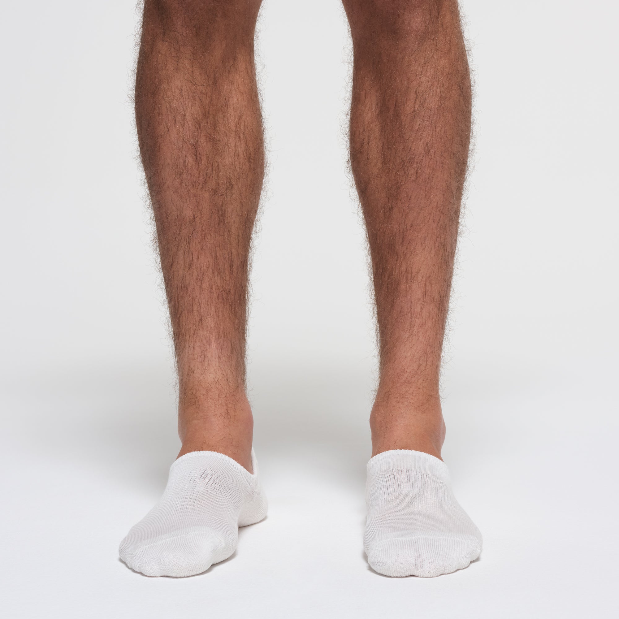 MENS NO SHOW SOCK 3-PACK | CHALK