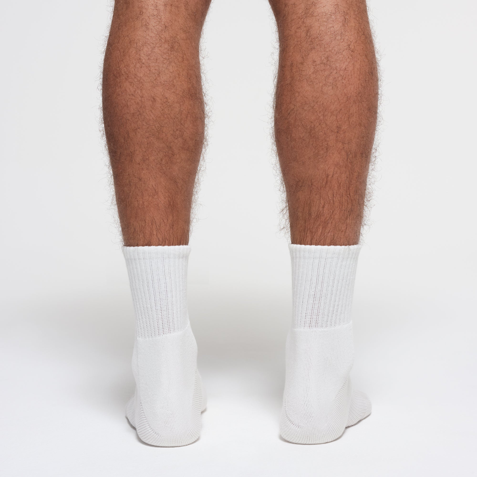 MENS QUARTER CREW SOCK 3-PACK | CHALK - Image 5