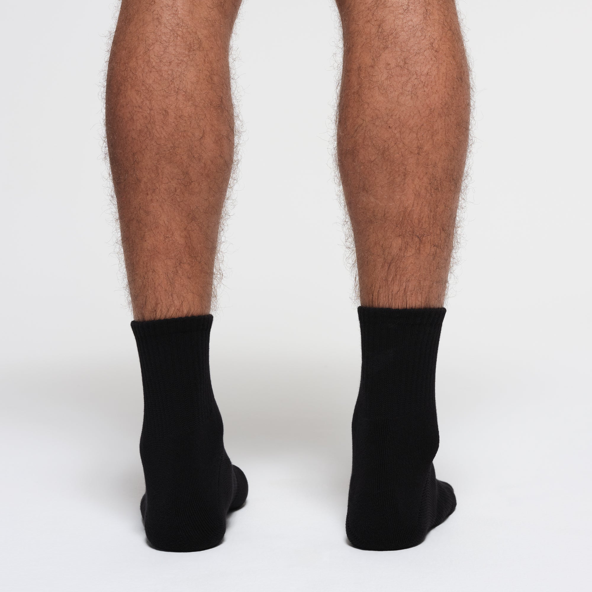MENS QUARTER CREW SOCK 3-PACK | ONYX - Image 4