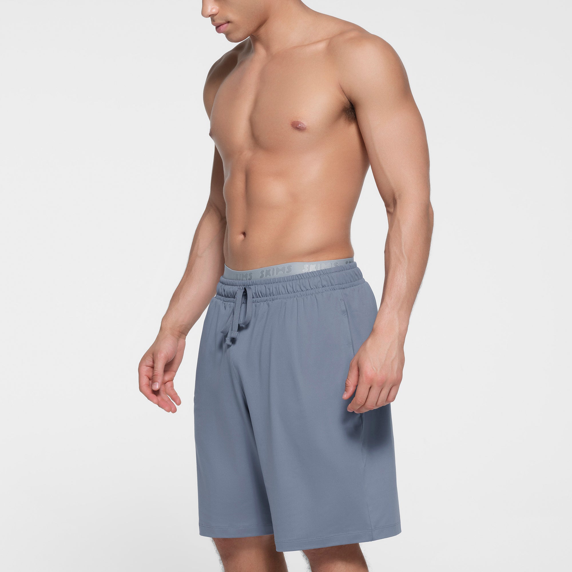 OUTDOOR JERSEY MENS RELAXED SHORT | STEEL BLUE - Image 2