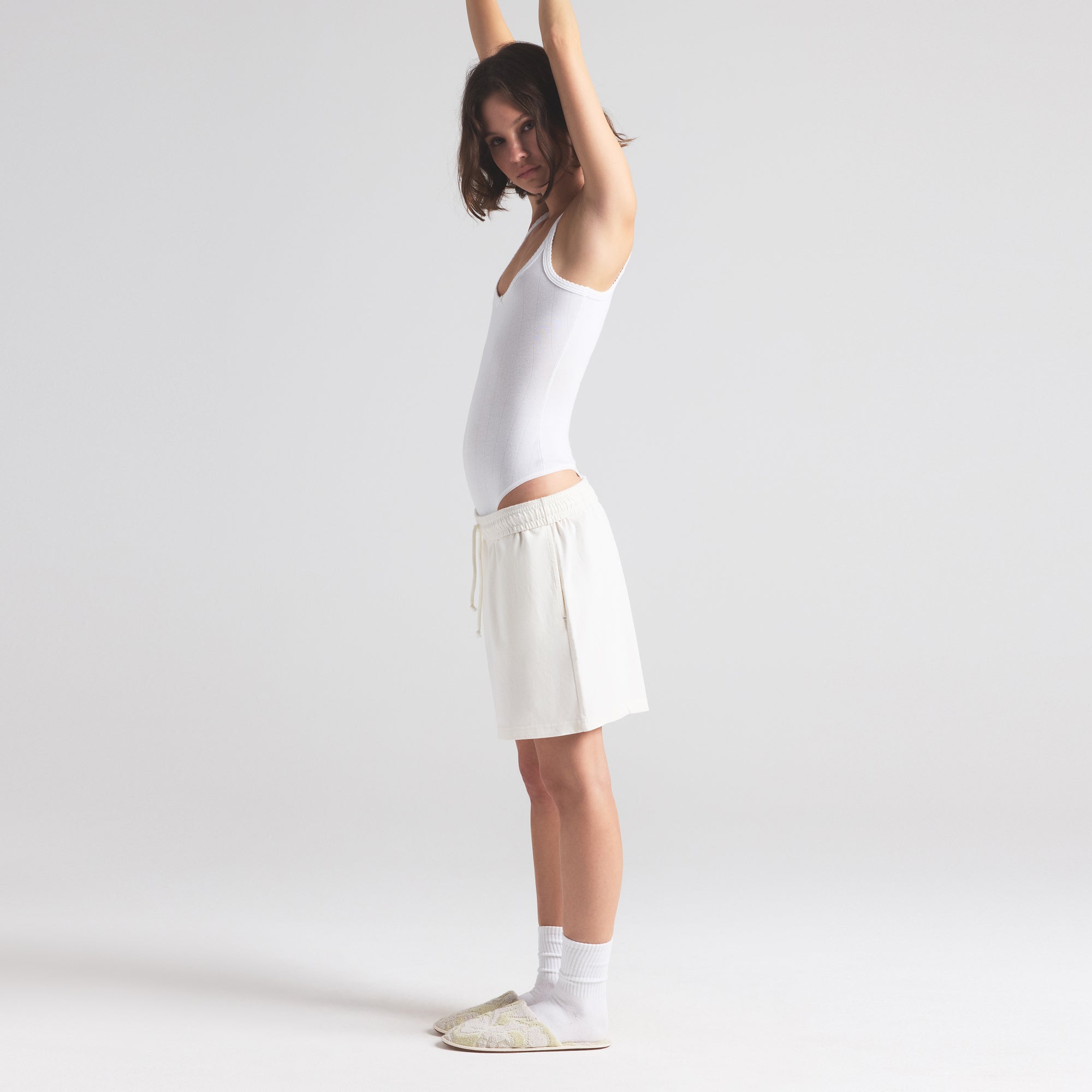 OUTDOOR HEAVY JERSEY LONG SHORT | MARBLE - Image 4