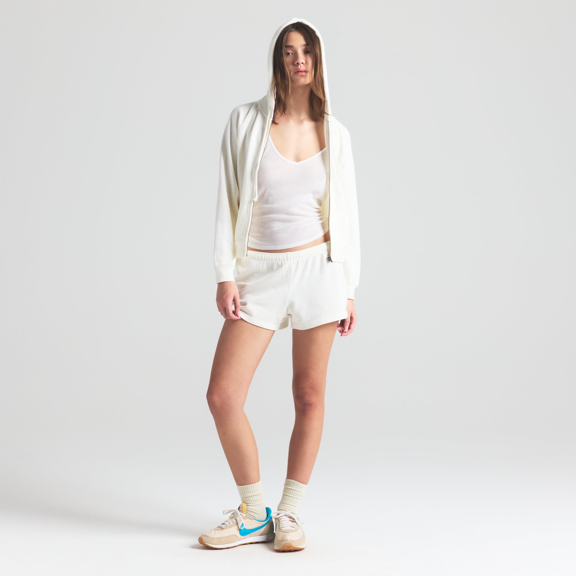 LIGHTWEIGHT FLEECE SHORT | MARBLE