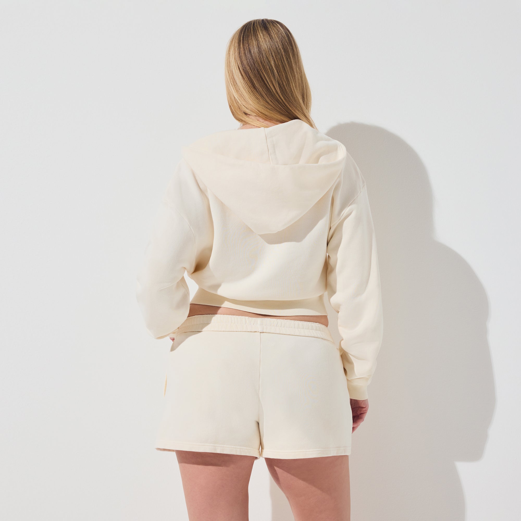 FRENCH TERRY CLASSIC SHORT | ECRU - Image 3