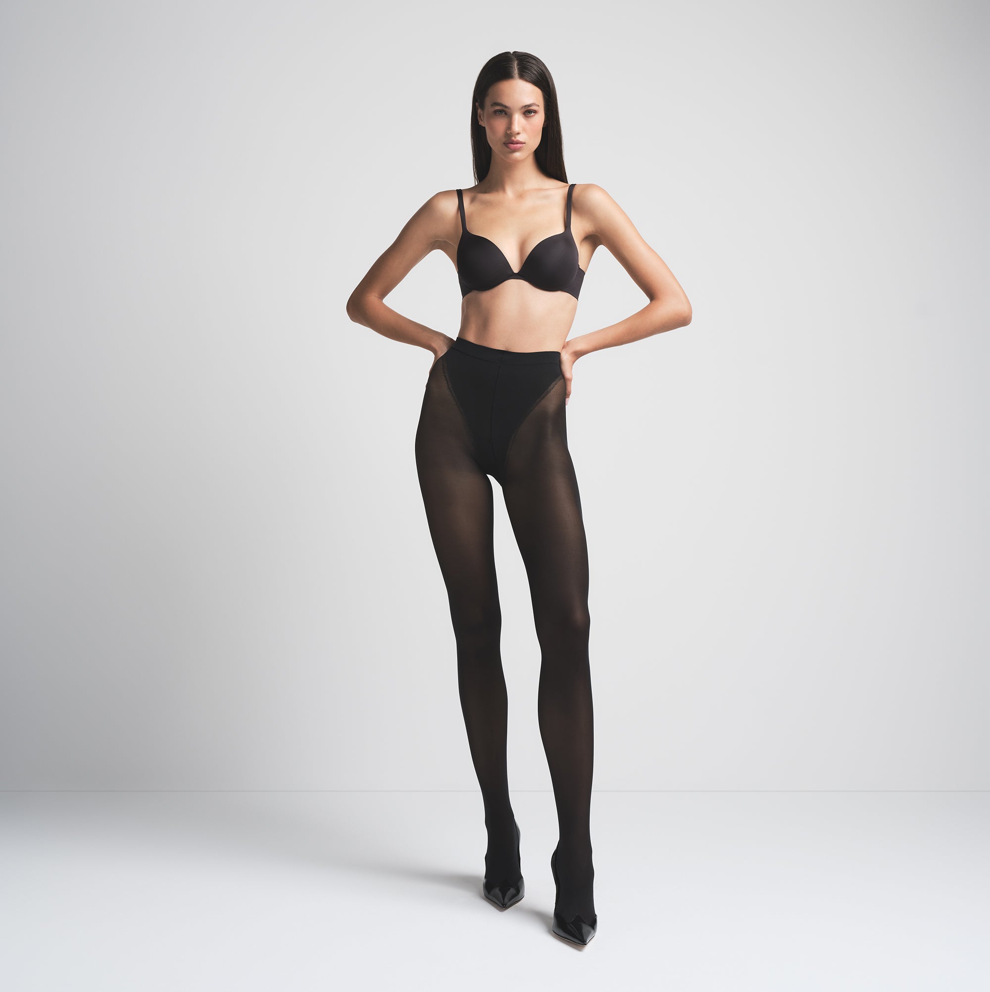 HOSIERY SHAPING BUTT LIFTING TIGHTS | ONYX
