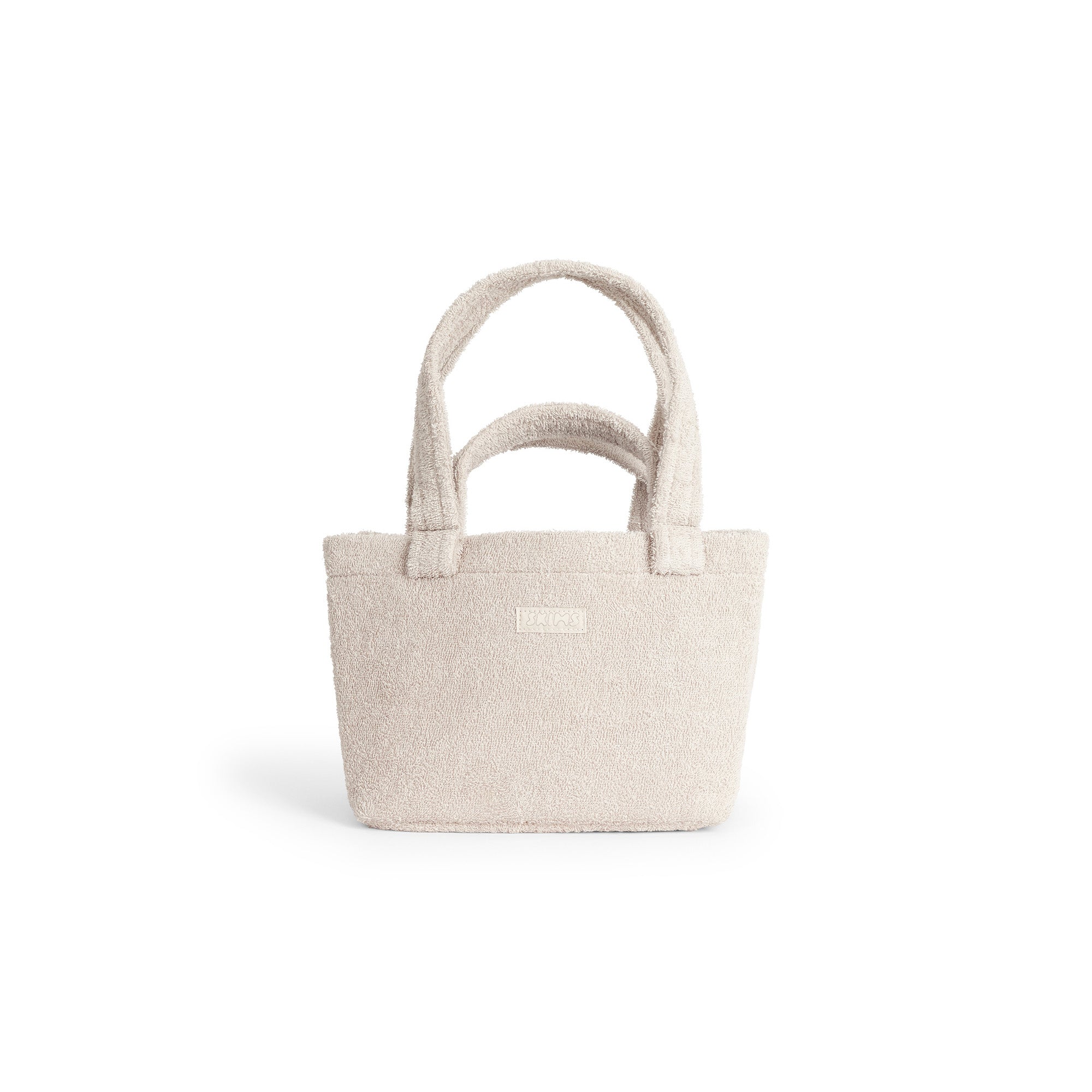 TERRY COVER-UPS MINI TOTE | STONE - Image 3