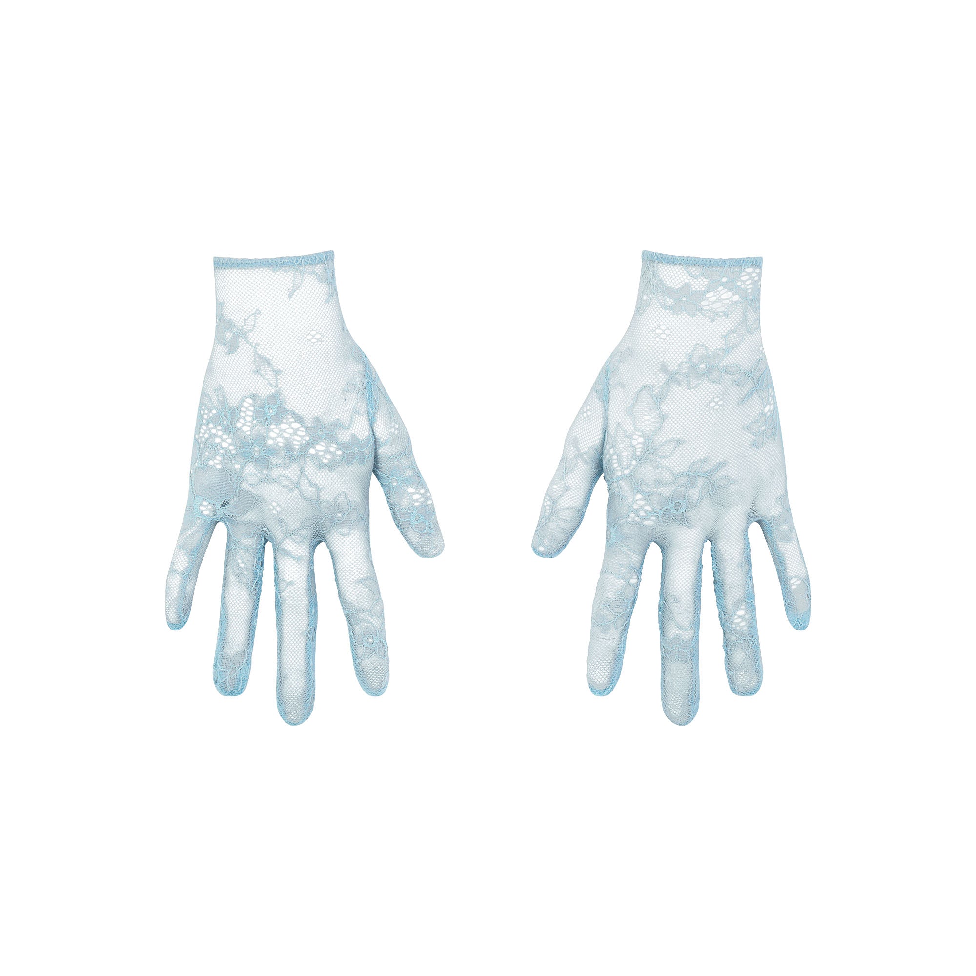 ULTRA FINE LACE GLOVES | DENIM - Image 4