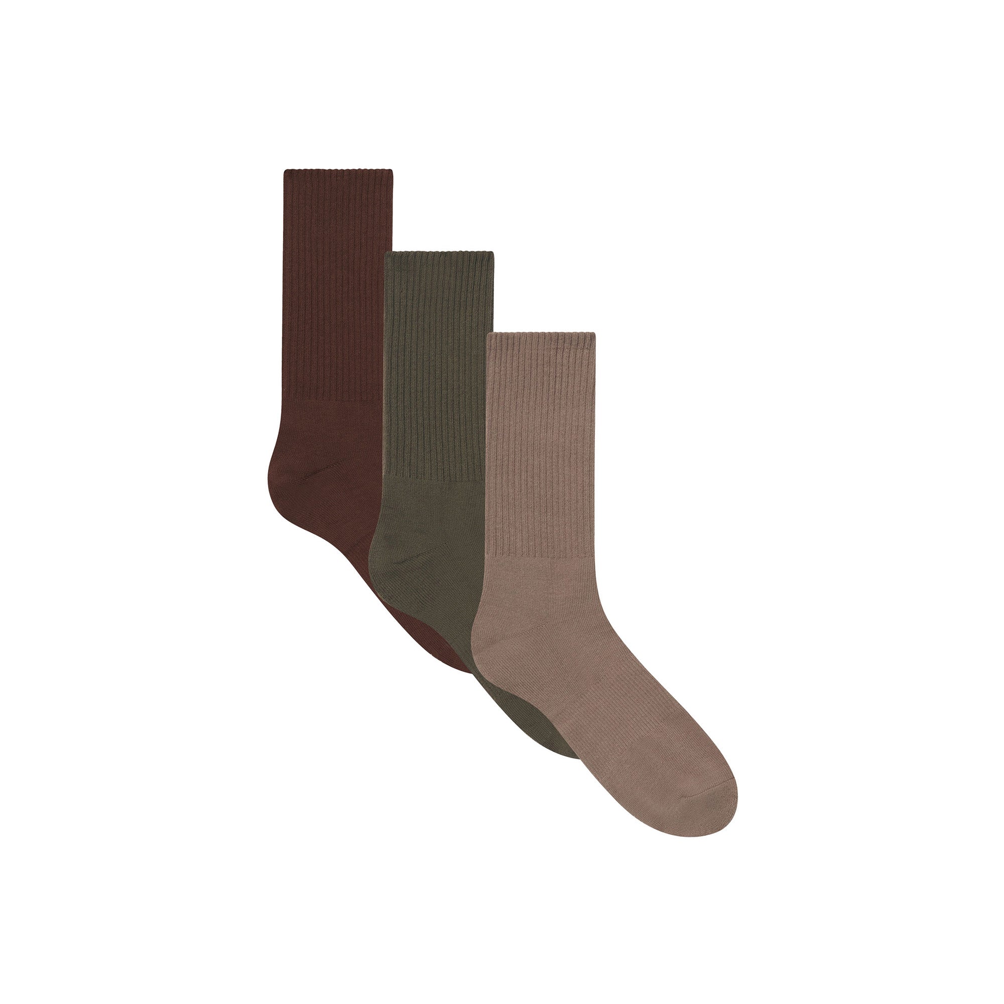 MENS TUBE CREW SOCK 3-PACK | OAKMOSS MULTI - Image 6