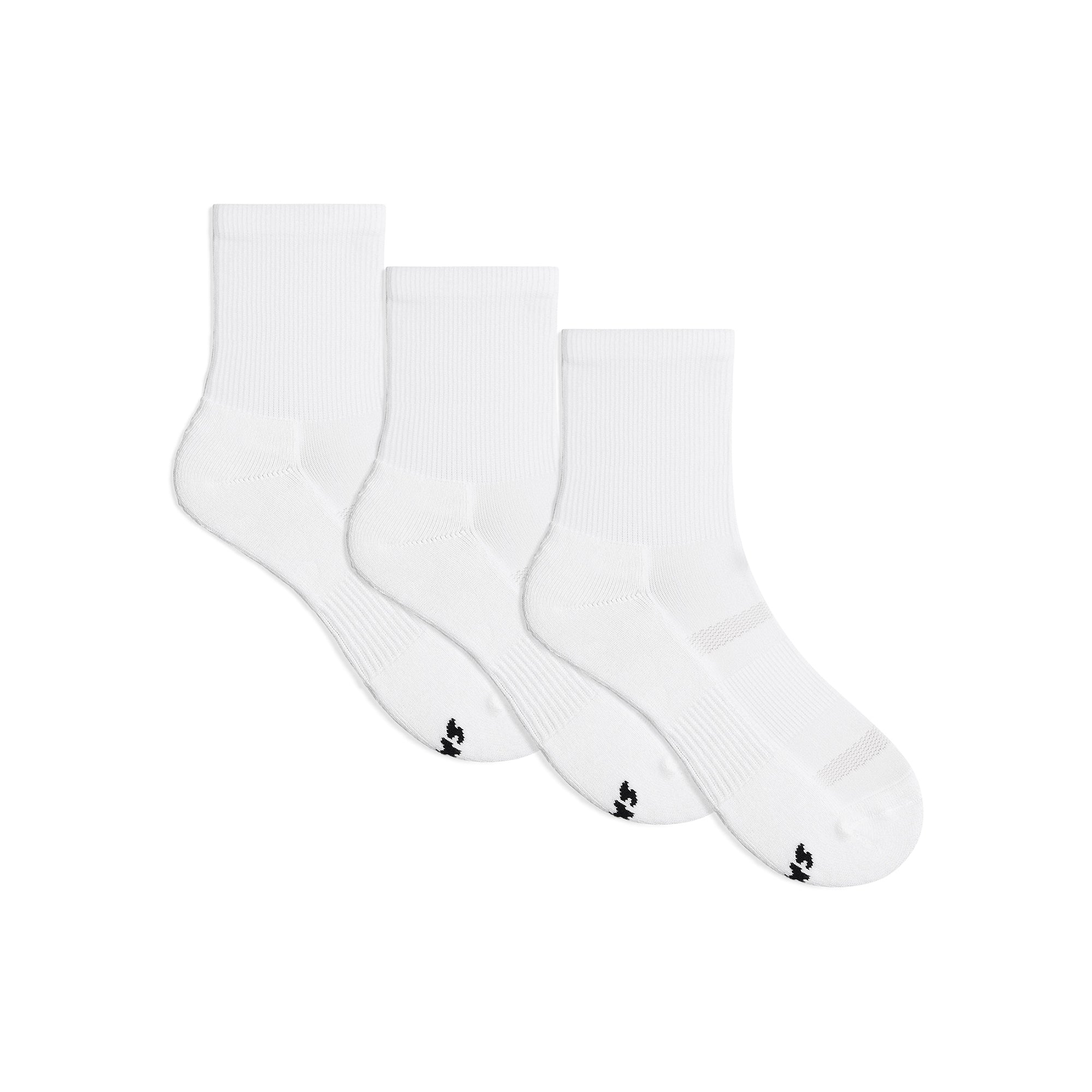 COMFORT QUARTER SOCK 3-PACK | SNOW - Image 4