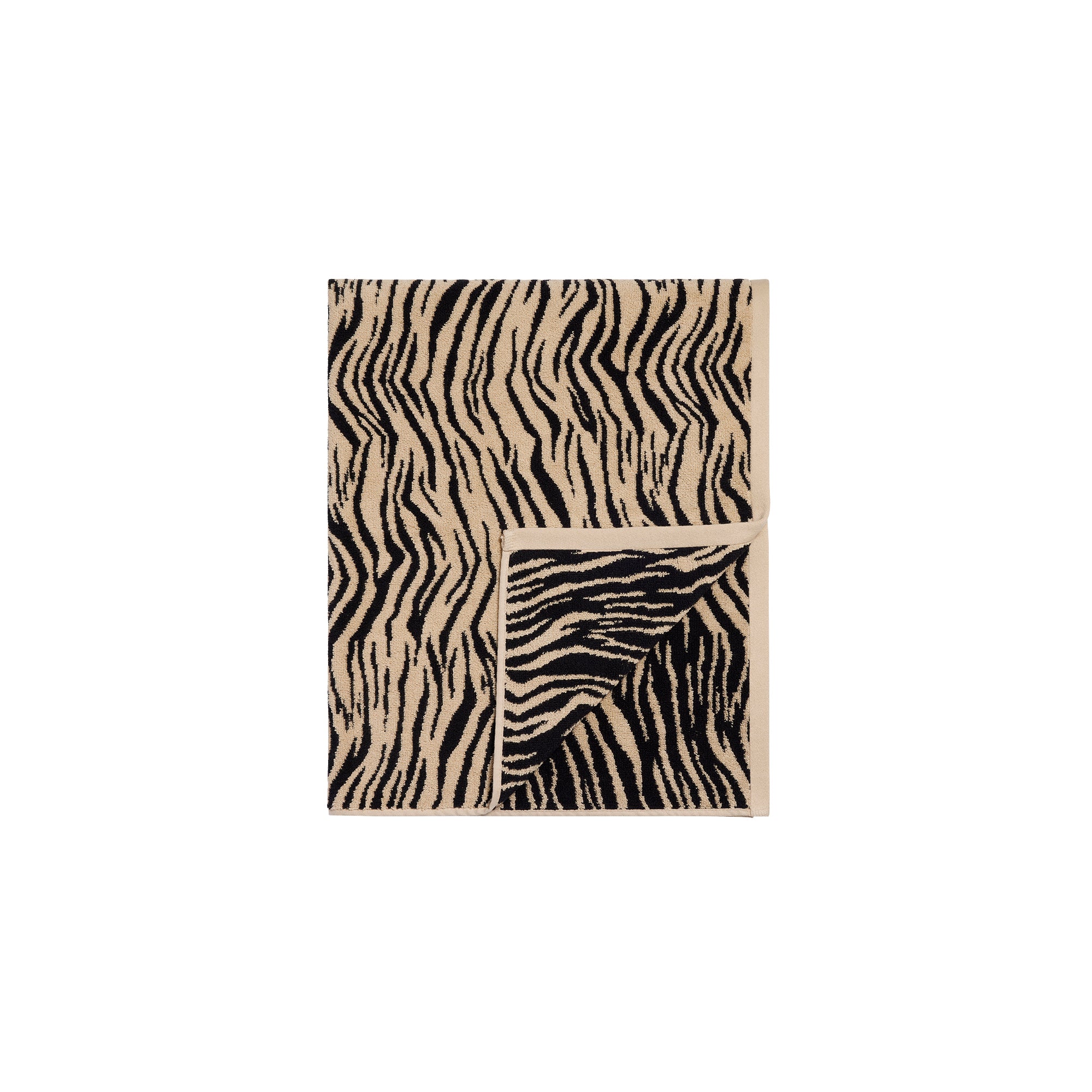 SIGNATURE SWIM TOWEL | CHAMPAGNE TIGER PRINT - Image 2